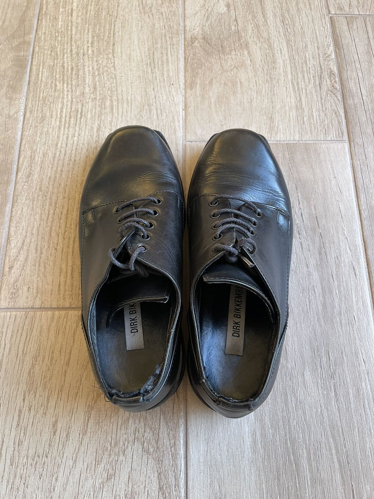 Dirk Bikkembergs SS1997 'Easy Rider' Leather Derby Lace Boots Size US 10.5 / EU 43-44 - 5 Thumbnail