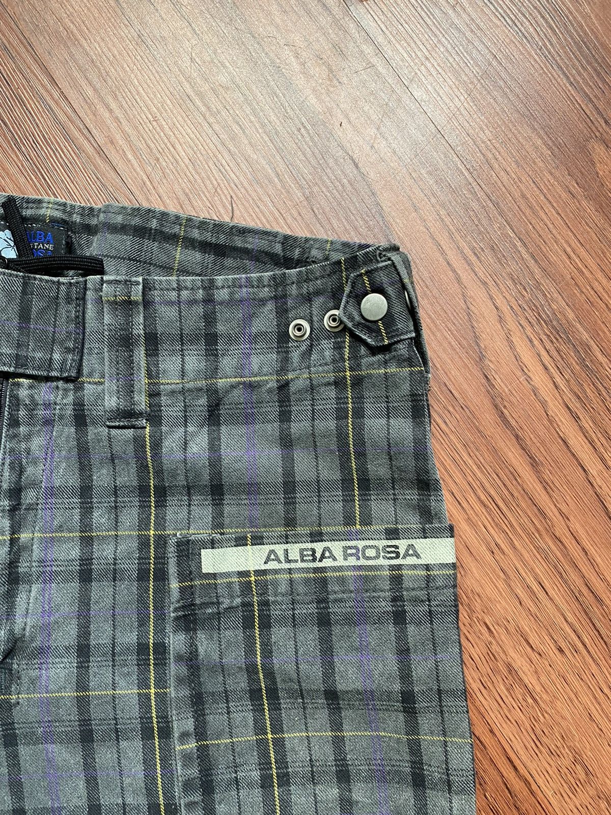 Japanese Brand × Vintage Alba Rose Checker Pants Size US 32 / EU 48 - 3 Thumbnail