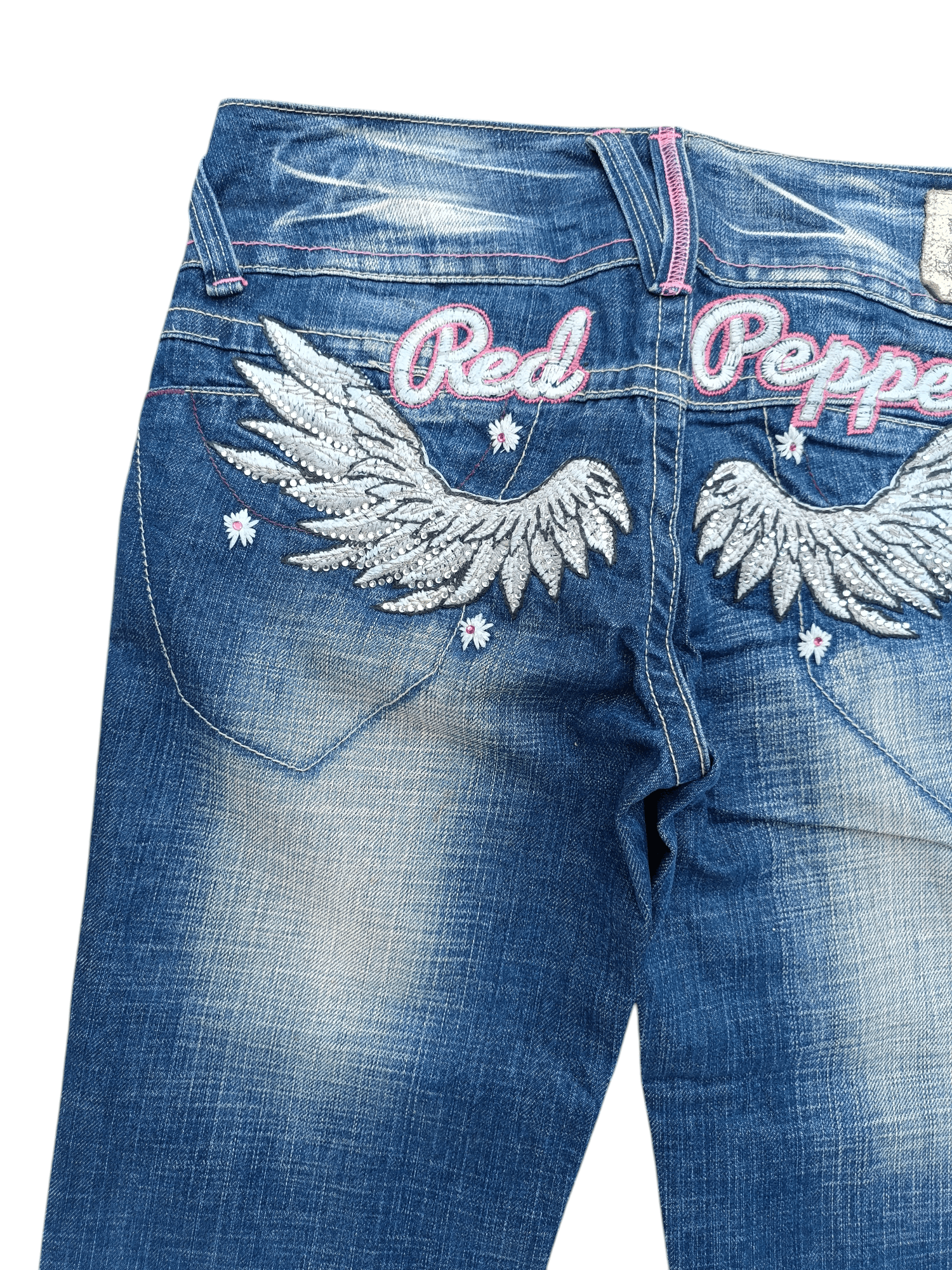 Beauty Beast Flared jeans Red Pepper low rise denim Undefined Size US 32 / EU 48 - 19 Thumbnail