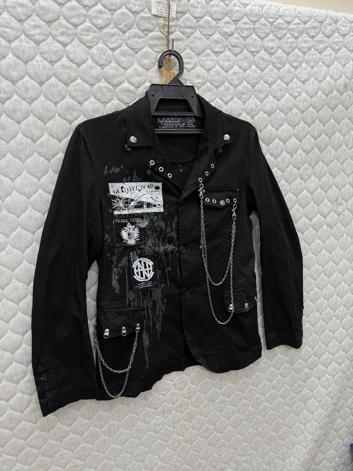 14th Addiction 🔥🔥🔥ARCHIVE H NAOTO ANARCHY PUNK JACKET Size M / US 6-8 / IT 42-44 - 3 Thumbnail