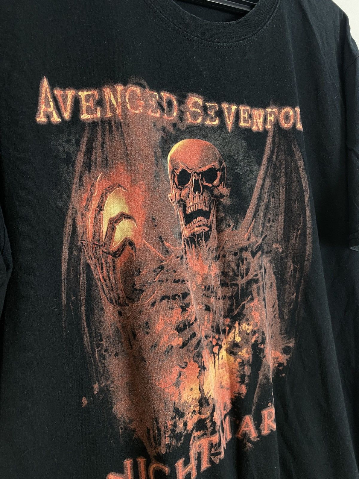 Vintage Vintage 2012 band tee Avenged Sevenfold Nightmare Horror L Size US L / EU 52-54 / 3 - 6 Thumbnail