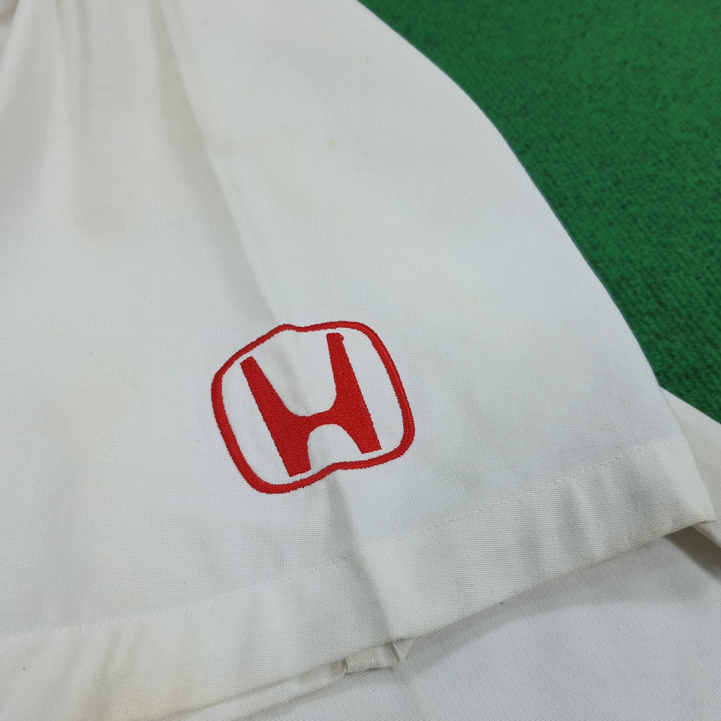 Honda × Vintage Vintage HONDA Japan Motorsports Racing Workshirt Size US M / EU 48-50 / 2 - 6 Thumbnail