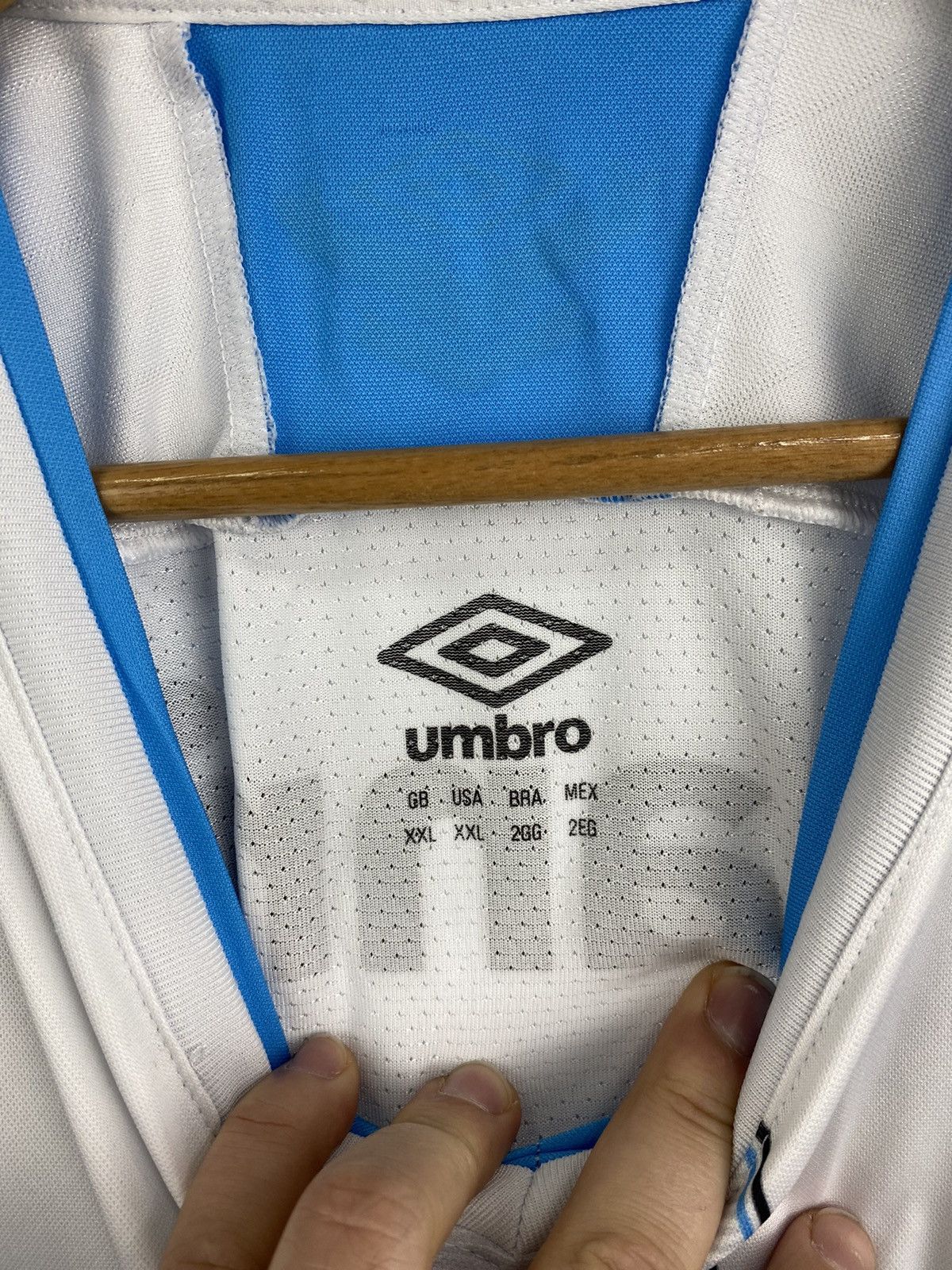 Umbro BNWT Gremio Umbro Home Soccer Football Jersey t-shirt Size US XXL / EU 58 / 5 - 7 Thumbnail