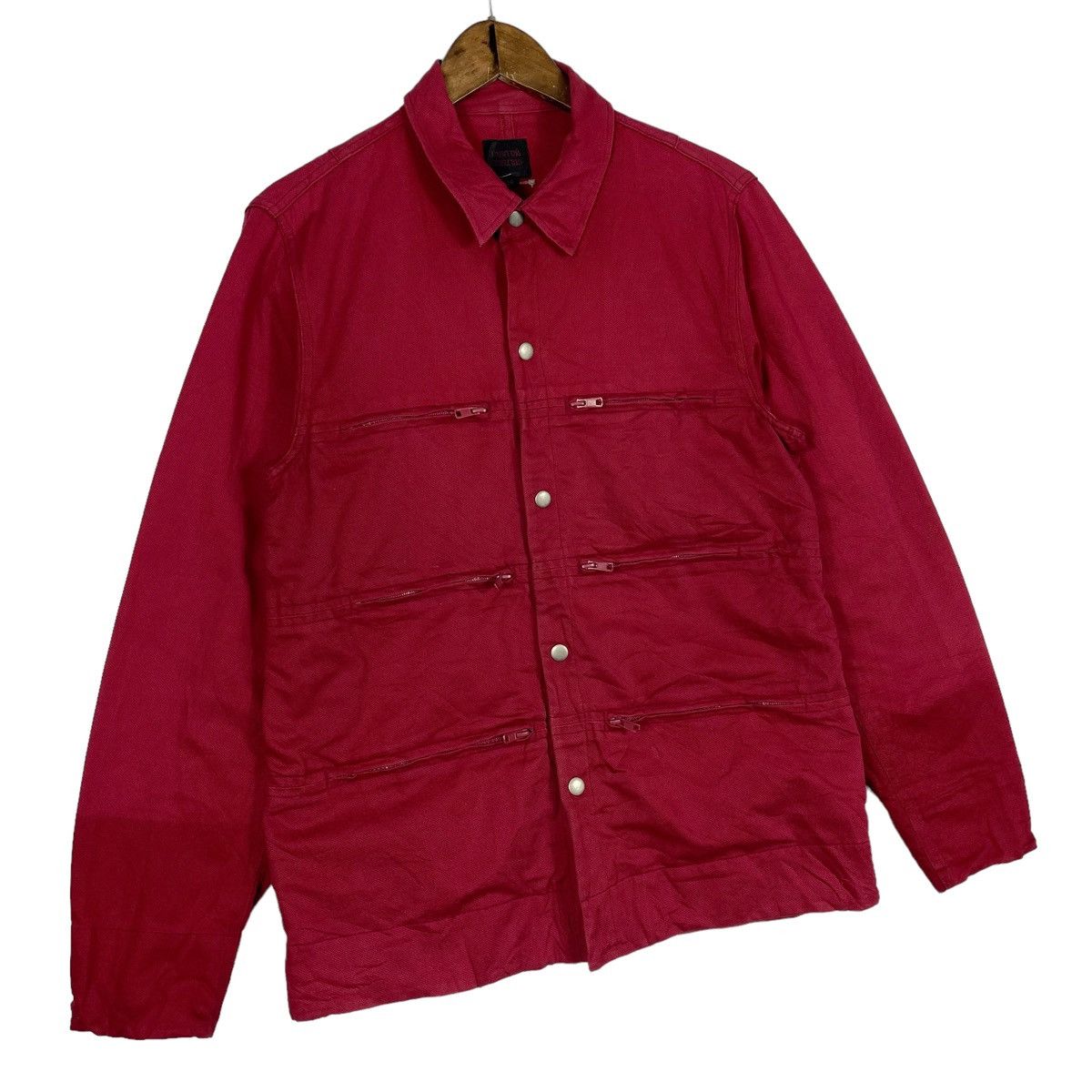 Custom Culture Multi Pocket Zipper Jacket