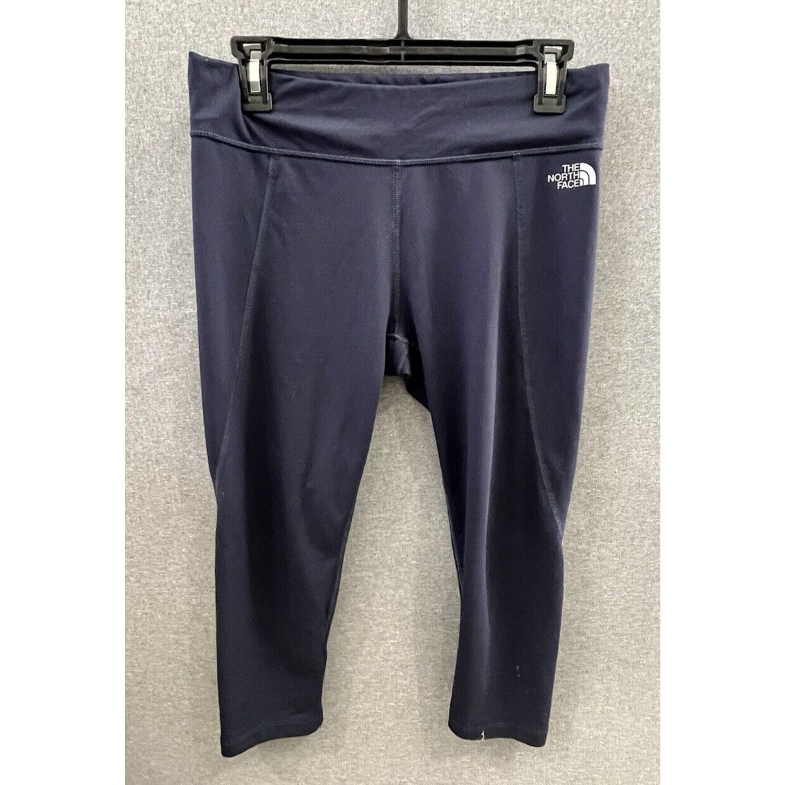 The North Face THE NORTH FACE Navy Blue Cropped Leggings size medium Size 28" / US 6 / IT 42 - 1 Thumbnail