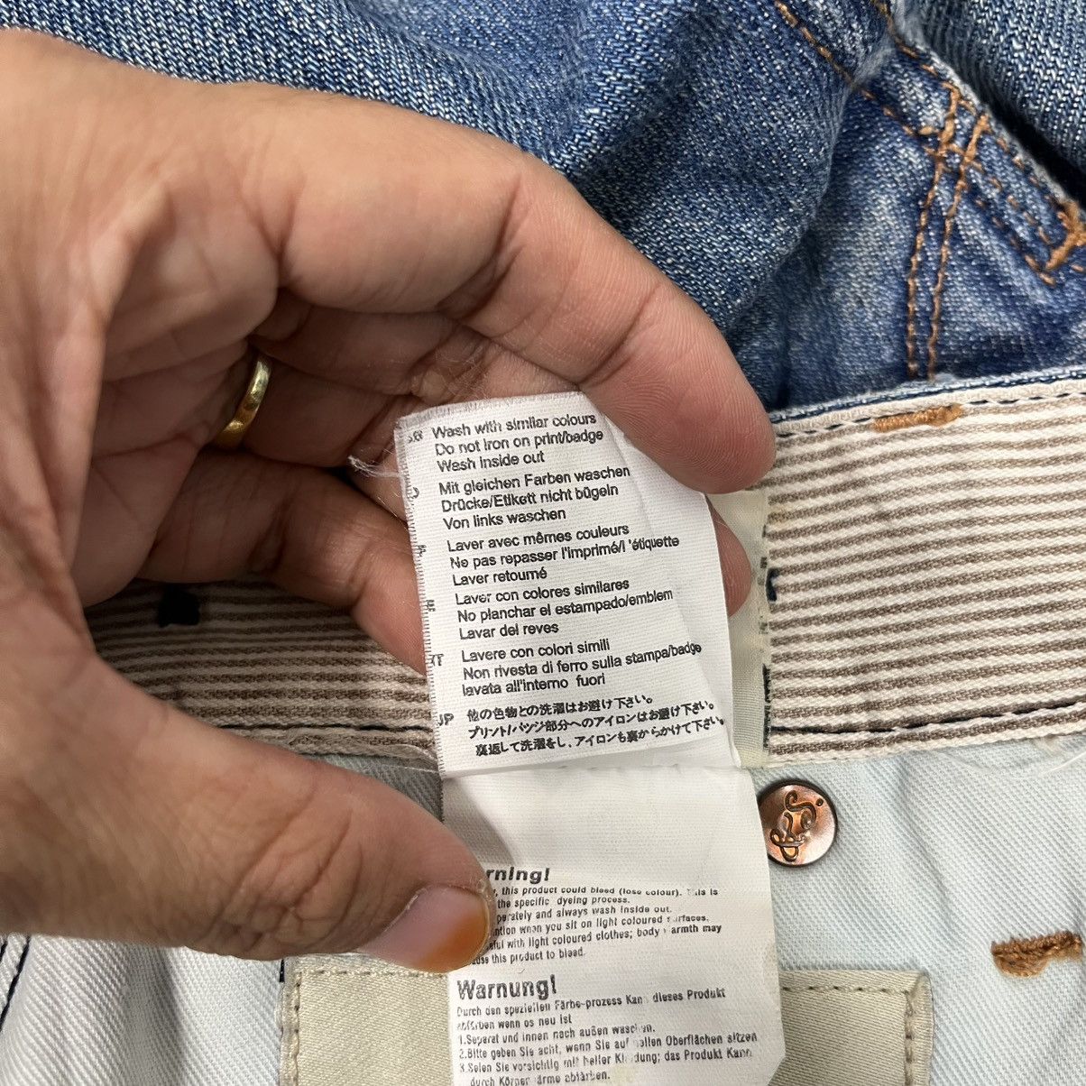 Scotch & Soda Vintage Scotch & Soda Workwear Denim Jeans Size US 32 / EU 48 - 25 Thumbnail