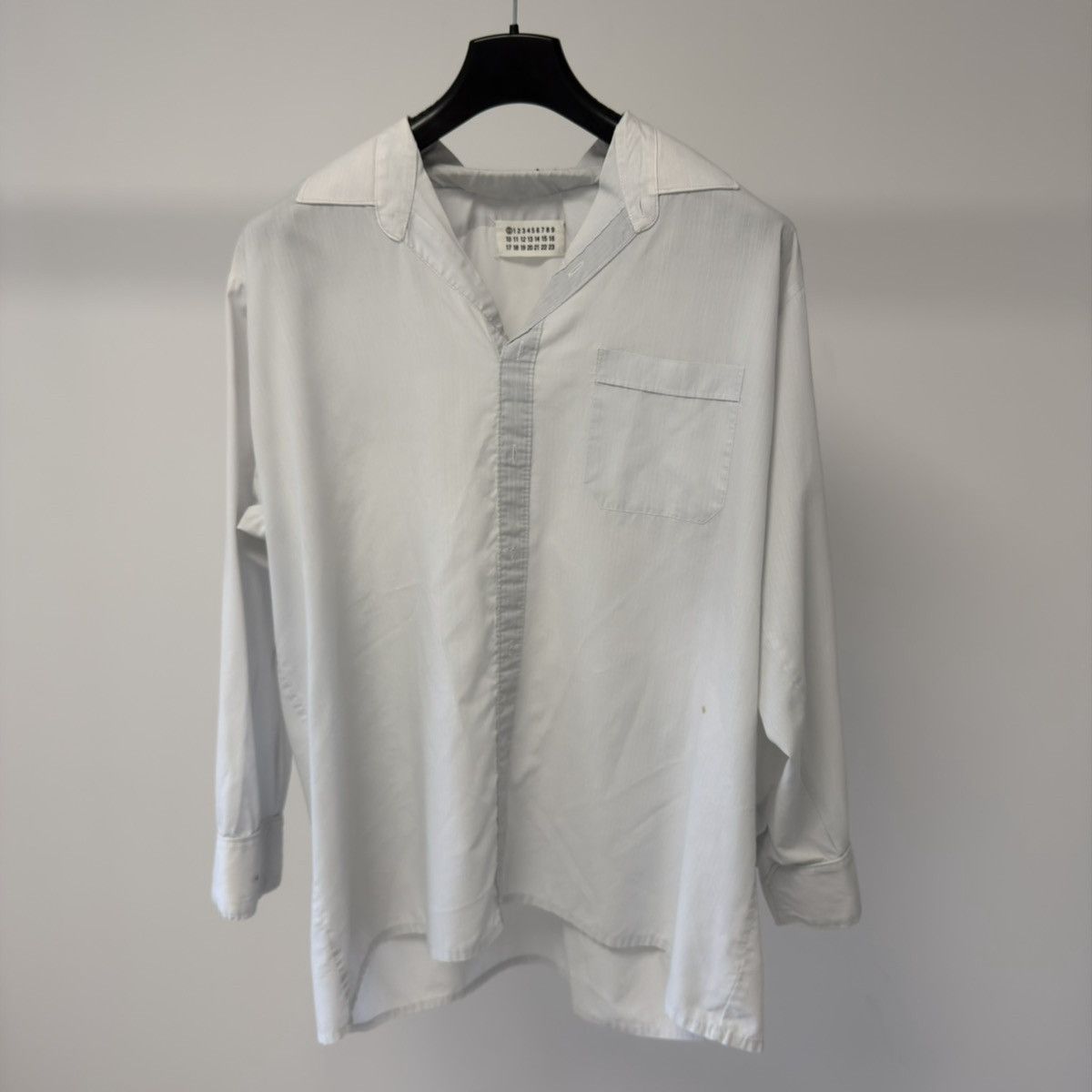Maison Margiela S/S 1999 Artisanal ⓪ ‘Flat’ Shirt Size US L / EU 52-54 / 3 - 1 Thumbnail