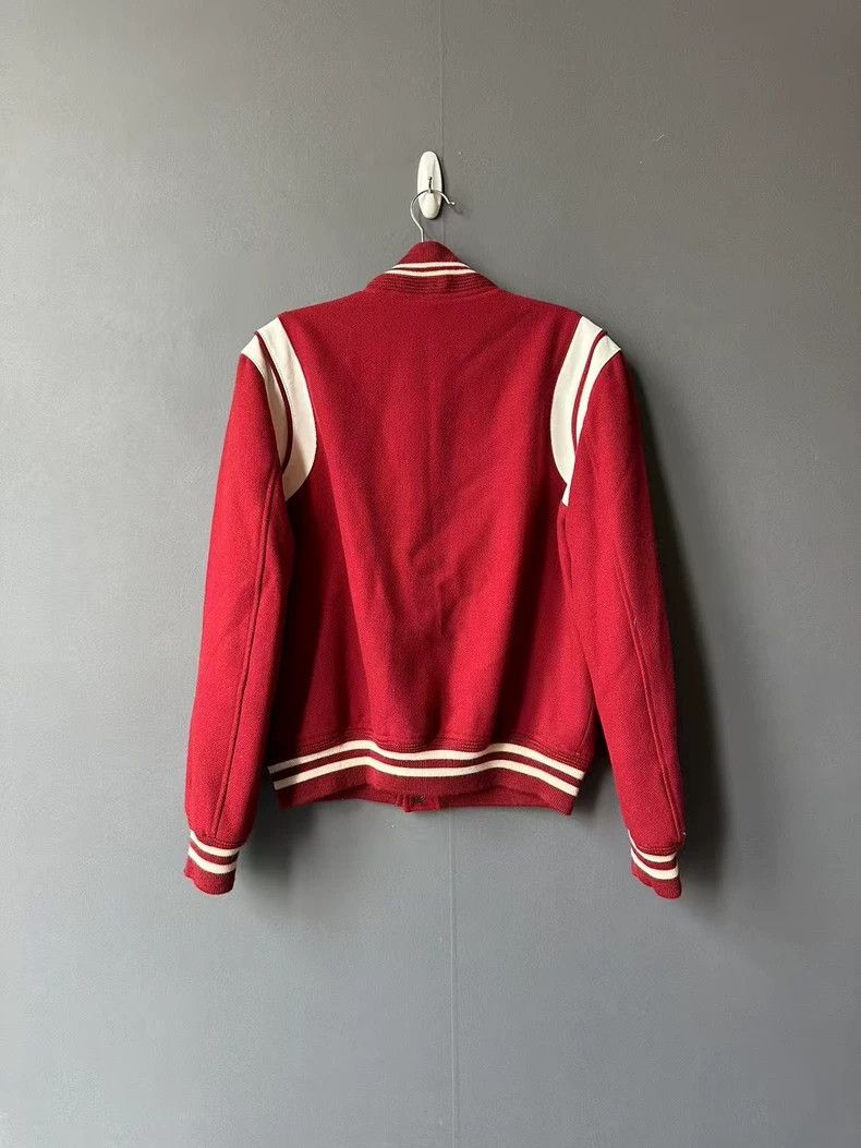 Saint Laurent Paris Saint Laurent Paris Red Teddy jacket 2505-Nextarrow Size US M / EU 48-50 / 2 - 2 Thumbnail