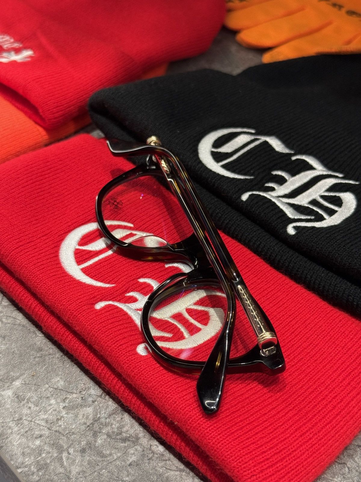 Chrome Hearts Chrome Hearts Just In Brown Glasses Size ONE SIZE - 15 Thumbnail