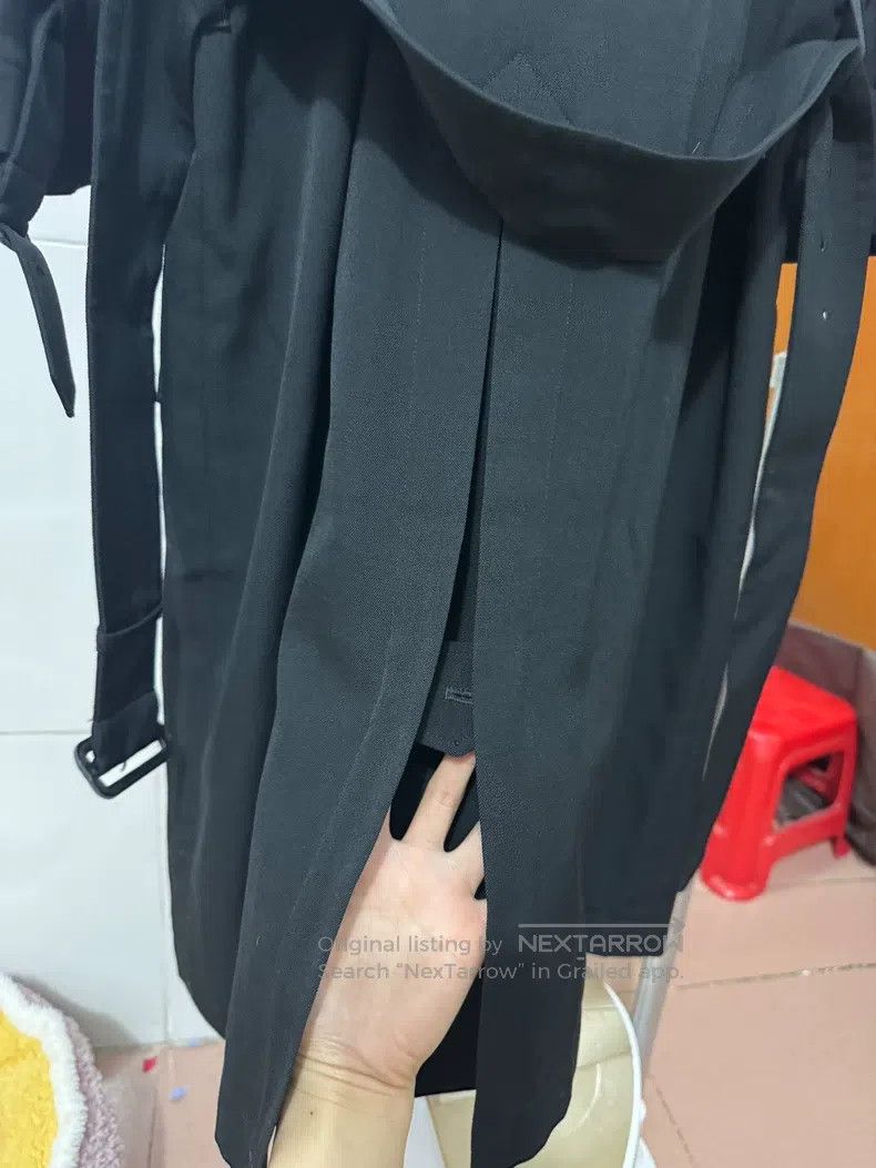 Comme des Garcons Comme Des Garcons Black Trench Coat Size M / US 6-8 / IT 42-44 - 3 Thumbnail