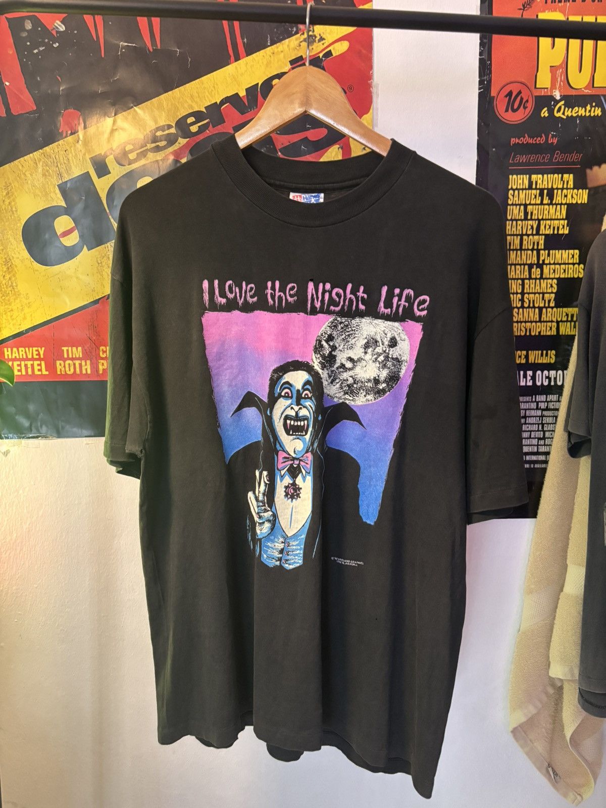 Vintage 90s “I Love the Night Life” Dracula Tee