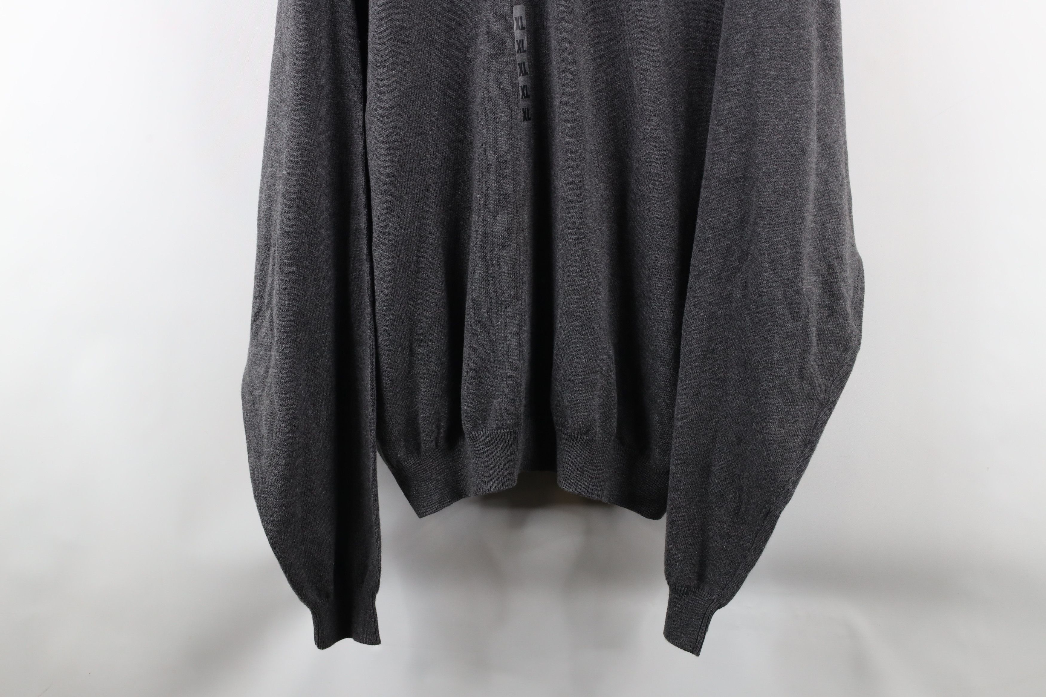 Vintage Deadstock Vintage 90s Streetwear Collared Pullvoer Sweater Size US XL / EU 56 / 4 - 3 Thumbnail