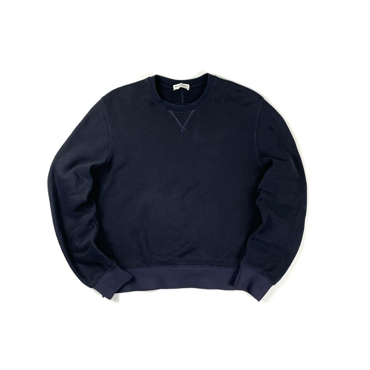 Balenciaga Balenciaga Paris Down Side Logo Crewneck Size US M / EU 48-50 / 2 - 3 Thumbnail