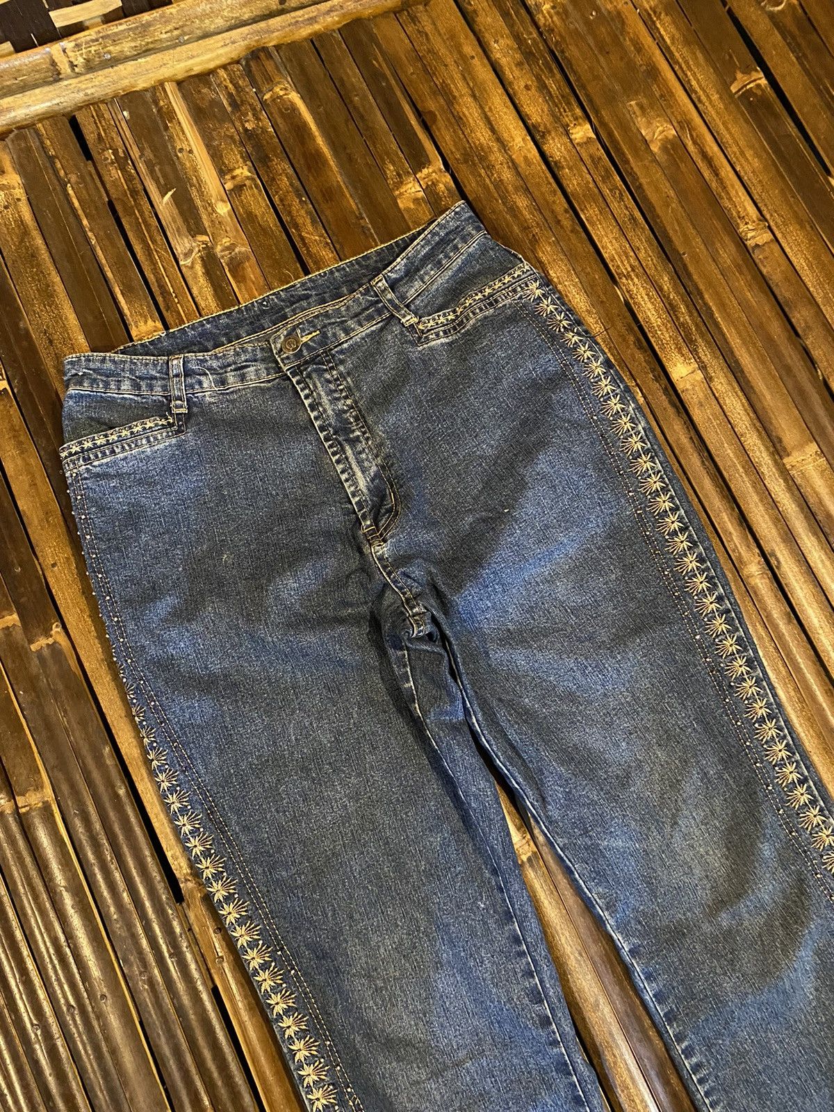 Japanese Brand SHY GER DENIM PANTS Size 30" / US 8 / IT 44 - 2 Thumbnail