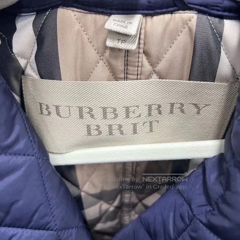 Burberry Burberry XS Navy Cotton Women's Coat. Size XS / US 0-2 / IT 36-38 - 3 Thumbnail