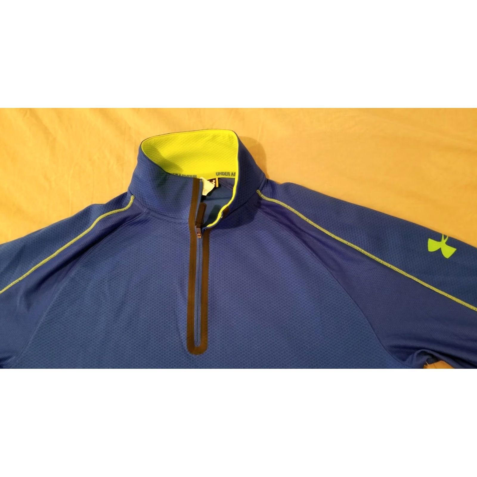 Under Armour Mens Under Armour Sweater Blue M Medium Athletic Gym Workout Size US M / EU 48-50 / 2 - 3 Thumbnail