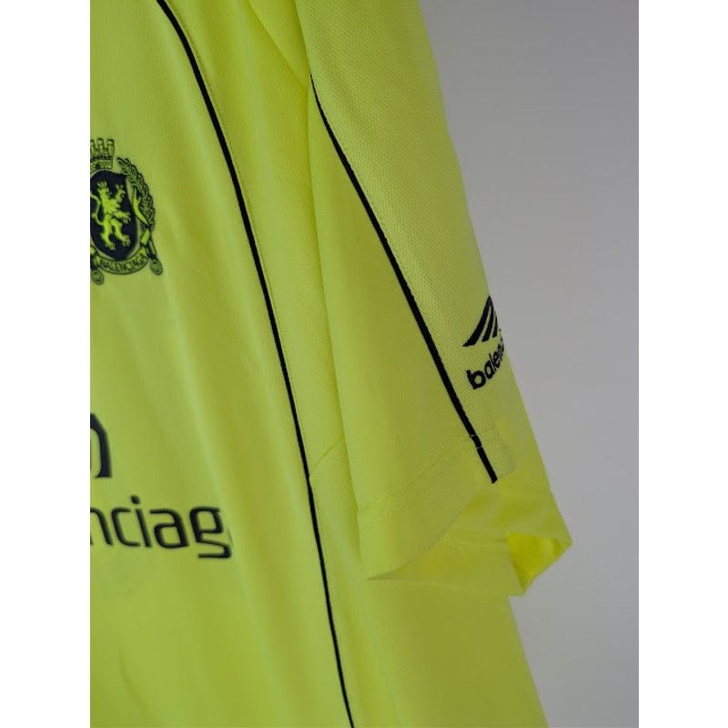 Balenciaga o1rshd1 Soccer Fluo Burly Hi Technical Jersey T-Shirt Yellow Size US XXL / EU 58 / 5 - 6 Thumbnail