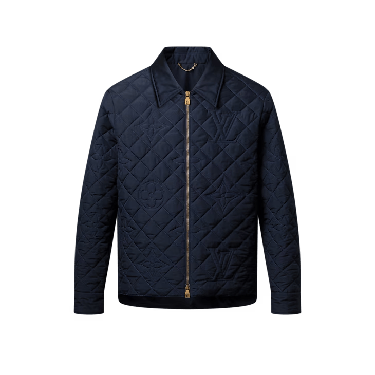 Quilted Monogram Overshirt