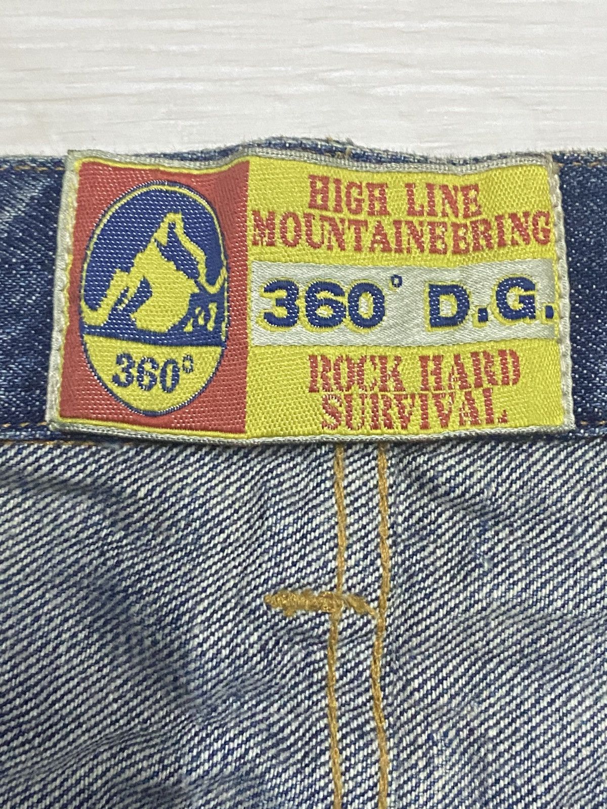 Japanese Brand Japan Brand Montaineering Mud wash Distressed Baggy Jeans Size US 34 / EU 50 - 13 Thumbnail
