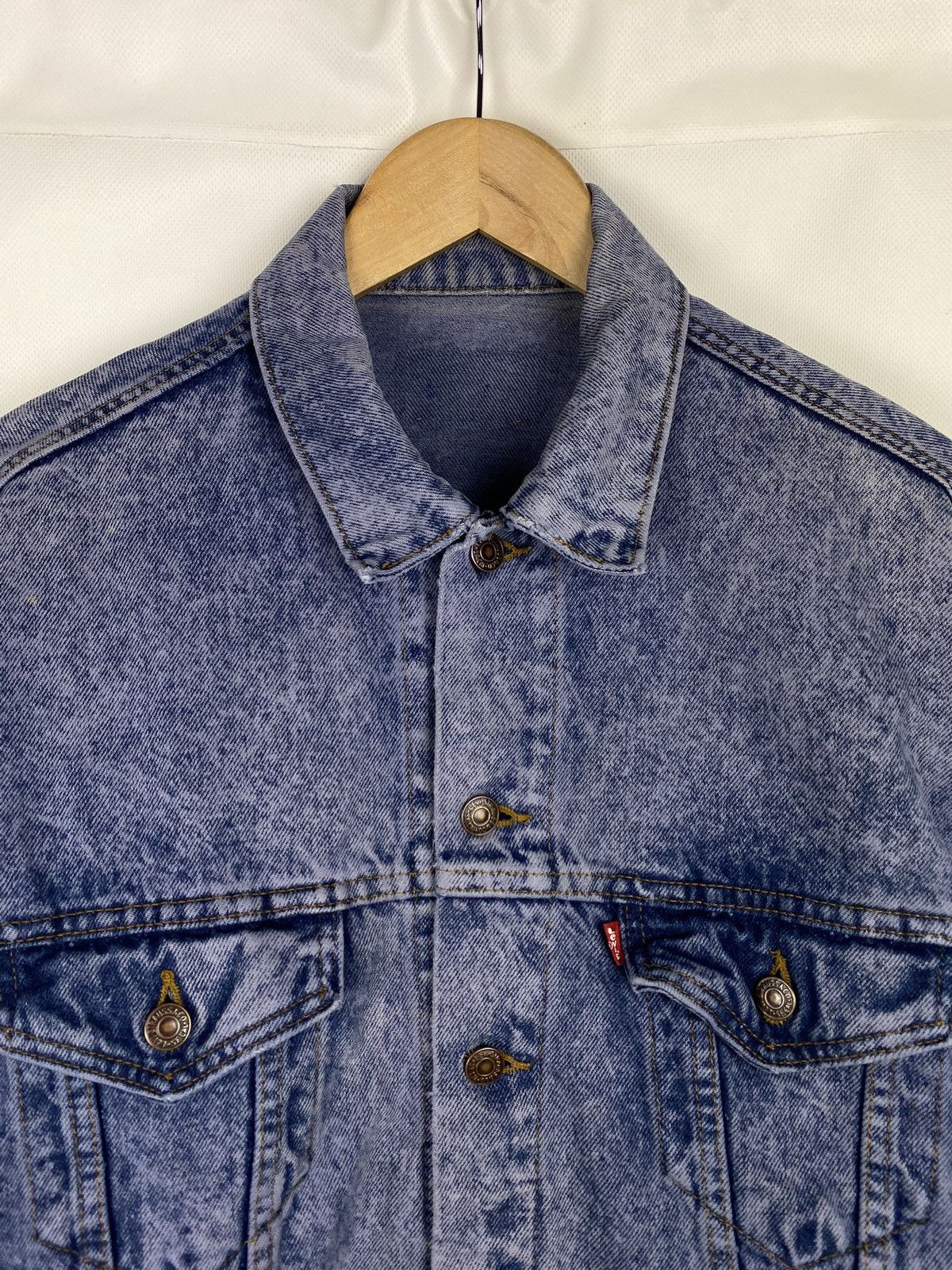 VTG Levi’s Type 3 men’s denim trucker jacket size ~ M