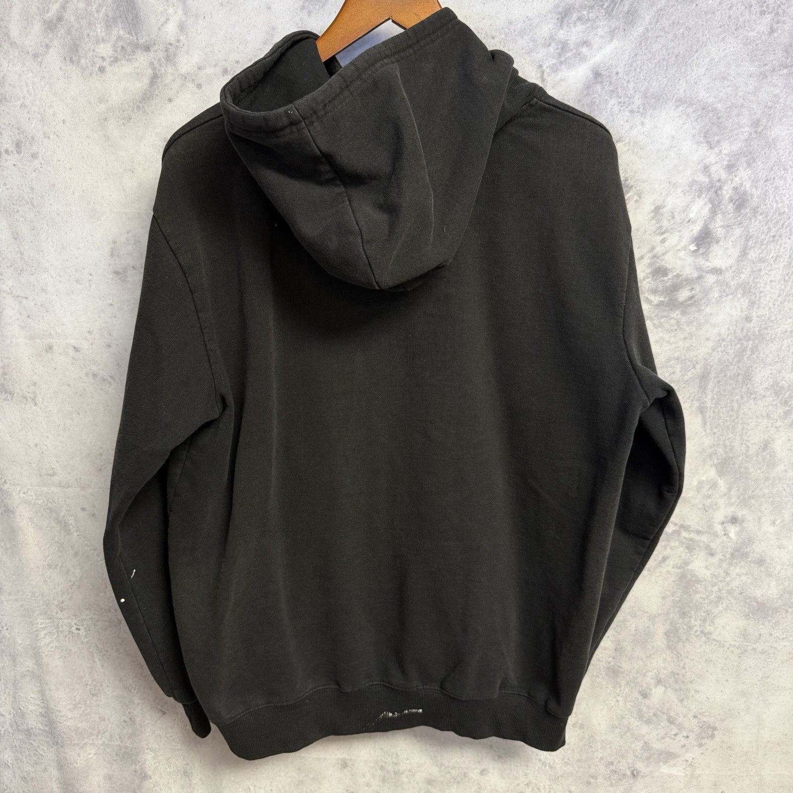 Vintage Vintage Y2K Black Skate Grunge Hoodie Sweatshirt Mens Medium Size US M / EU 48-50 / 2 - 2 Thumbnail
