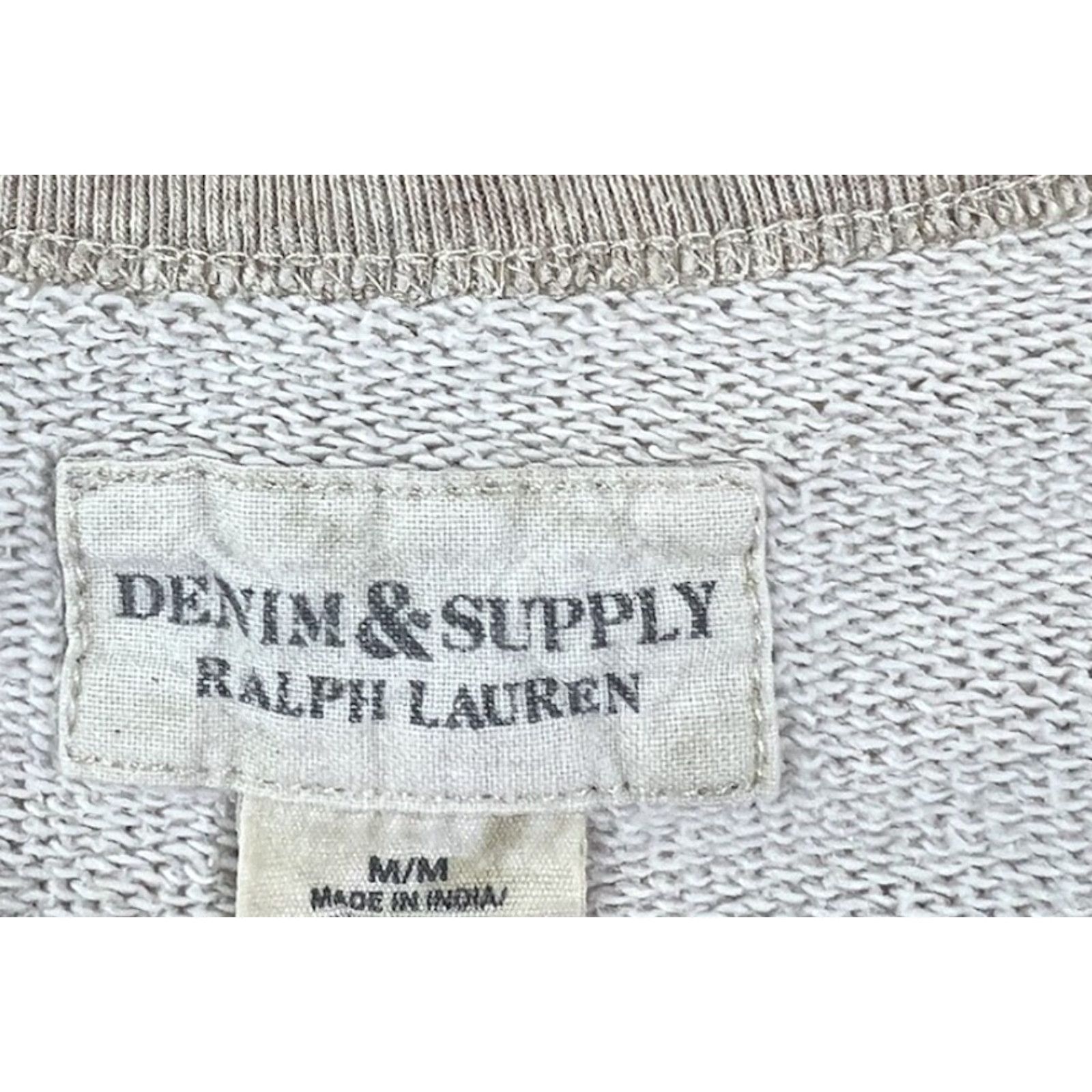 Ralph Lauren Ralph Lauren Denim & Supply Sweatshirt Aztec Beige Size M Women Size M / US 6-8 / IT 42-44 - 4 Thumbnail