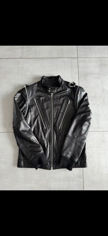 Undercover AW2007 Undercover Hybrid Leather Jacket Size US L / EU 52-54 / 3 - 2 Thumbnail