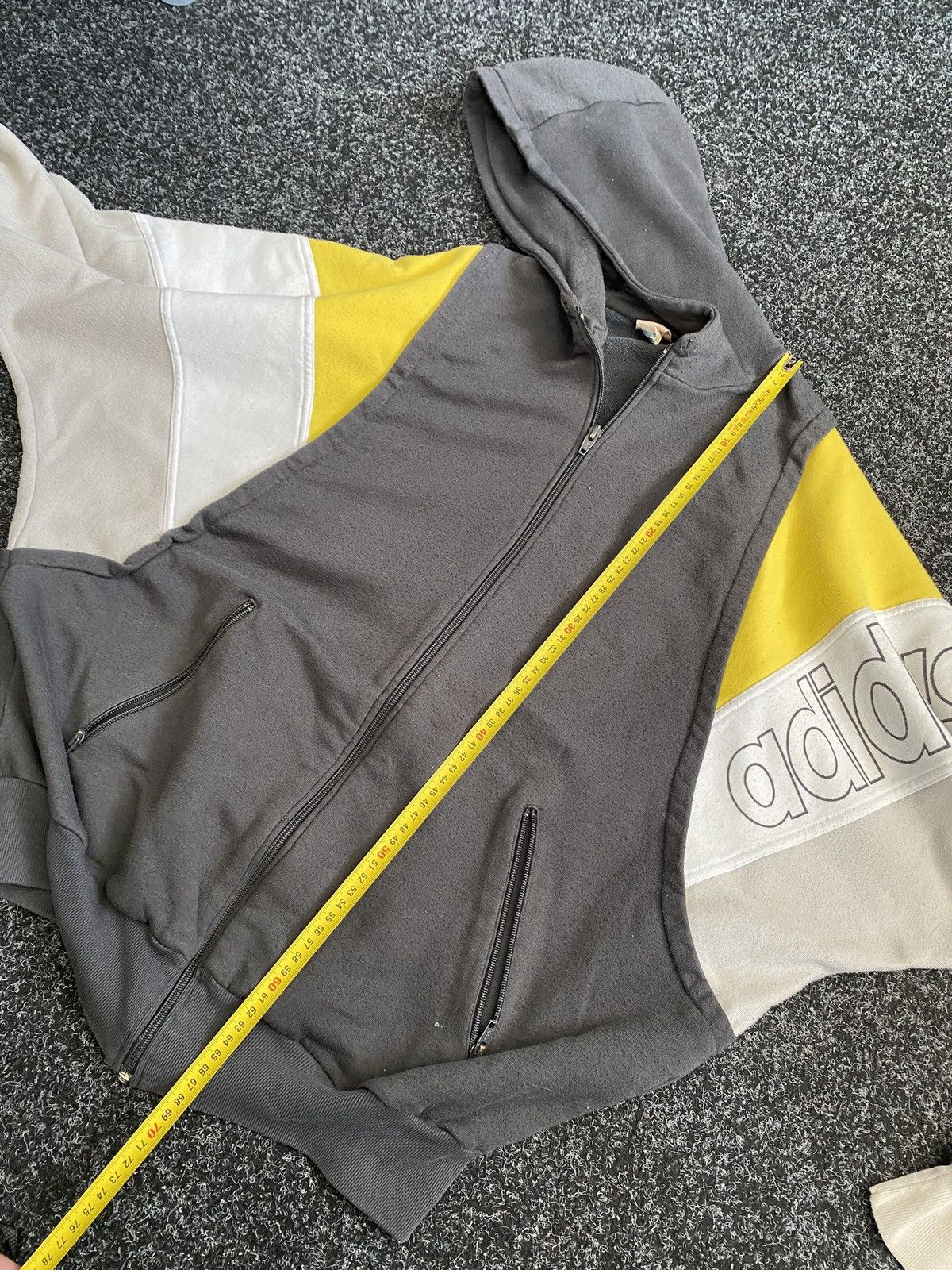 Adidas × Vintage 80s🔥Adidas Oversized Relaxed Zip Up Hoodie VNTG mens rare Size US M / EU 48-50 / 2 - 7 Thumbnail