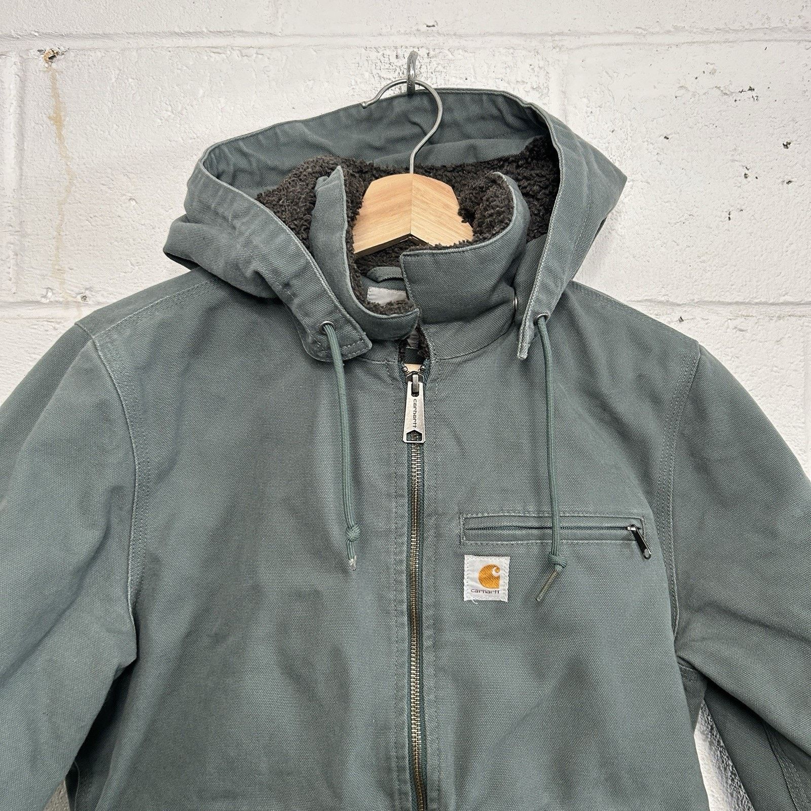 Carhartt Carhartt Sherpa-Lined Wildwood Jacket “Balsam Green” 100815 Size S / US 4 / IT 40 - 3 Thumbnail