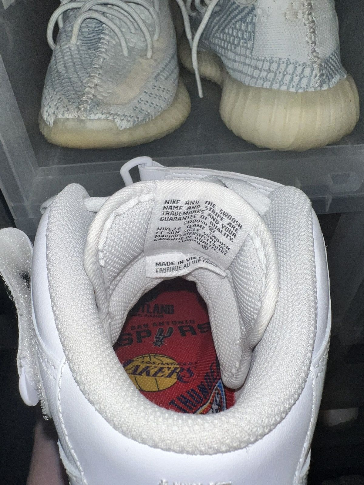 Nike Supreme/NBA Air force 1 high Size US 9 / EU 42 - 12 Thumbnail