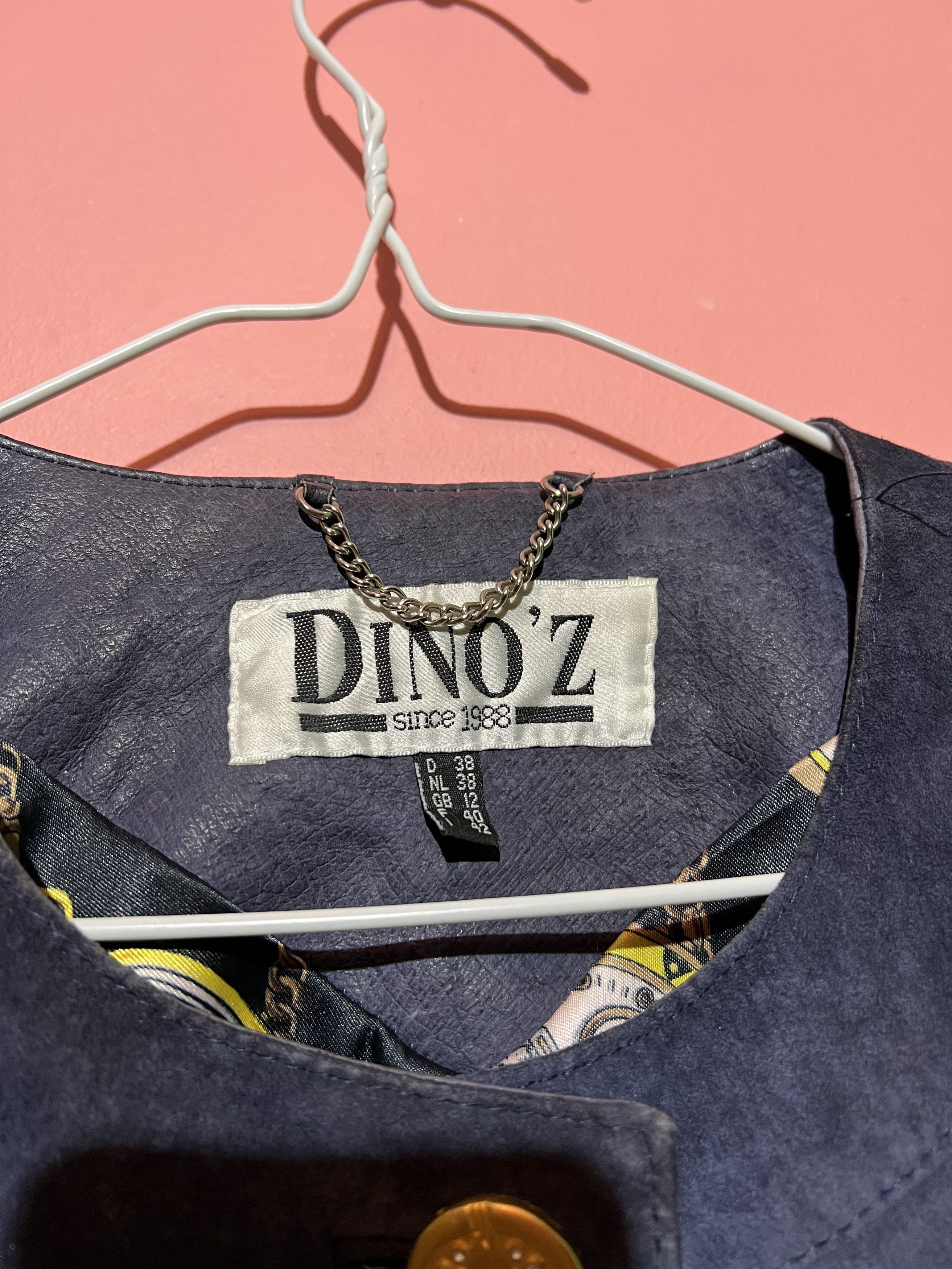 Vintage Dino’z vtg vintage leather jacket rare women’s casual Size Size M / US 6-8 / IT 42-44 - 2 Thumbnail