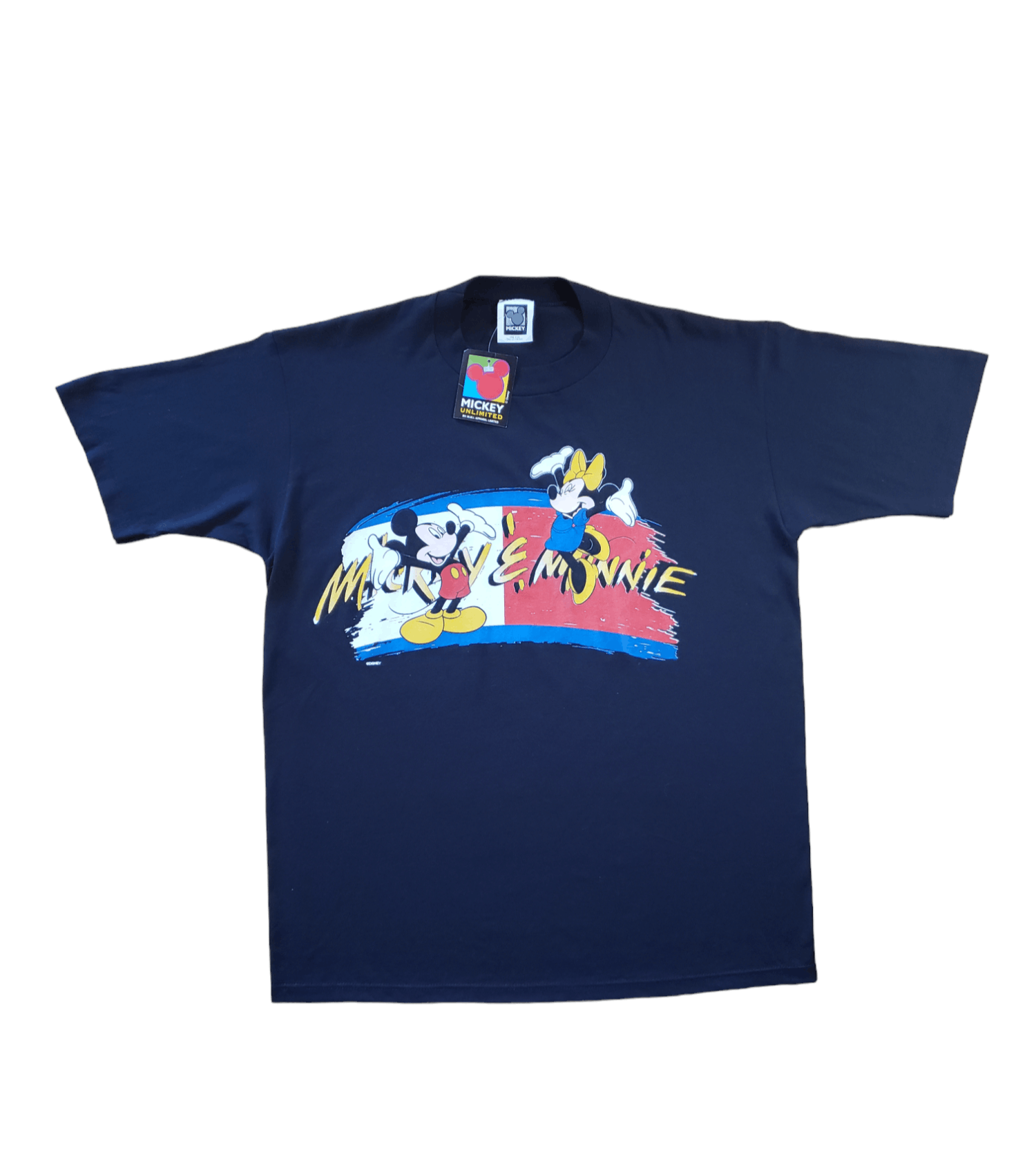 Mickey Unlimited × Tommy Hilfiger × Vintage Vintage 90s Mickey & Minnie Shirt NWT Tommy Size US L / EU 52-54 / 3 - 1 Preview