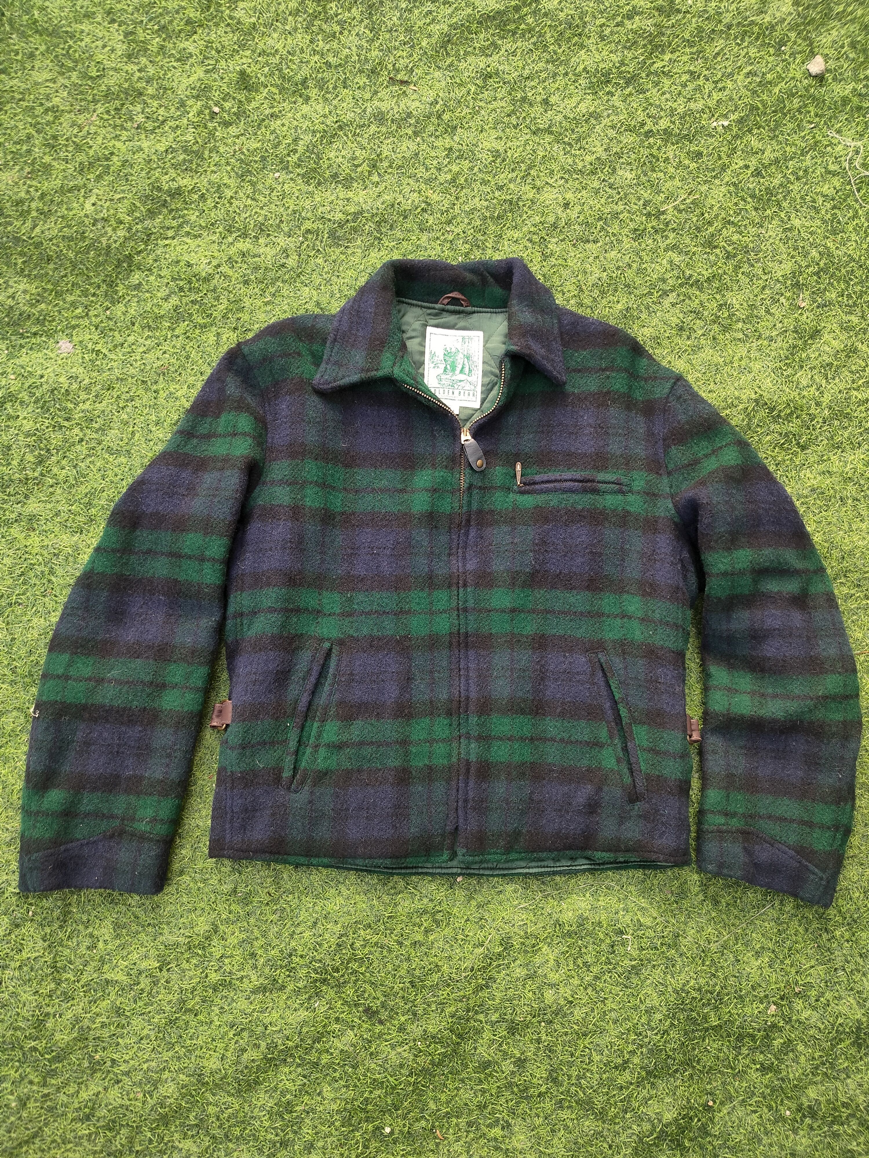 Golden Bear VINTAGE GOLDEN BEAR WOOL ZIPPER JACKET Size US M / EU 48-50 / 2 - 1 Thumbnail