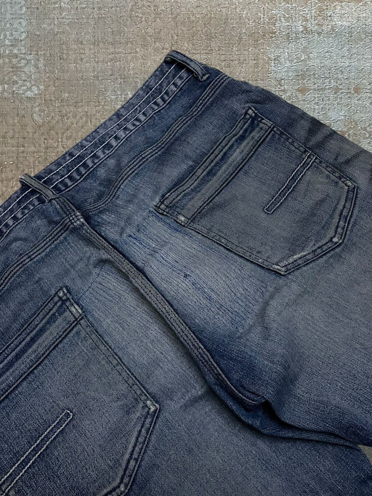 Japanese Brand Vintage 90s Designer Japan High Street Distressed City Denim Size US 33 - 16 Thumbnail