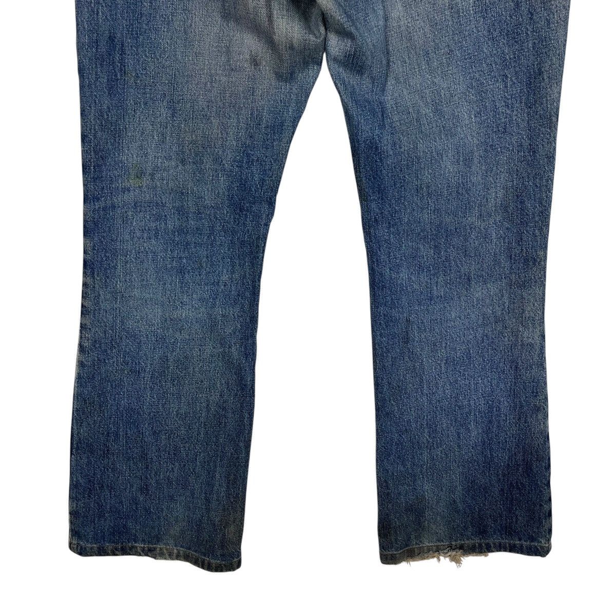 Wrangler Vintage Wrangler Distressed Flare Denim Jeans Size US 32 / EU 48 - 10 Thumbnail