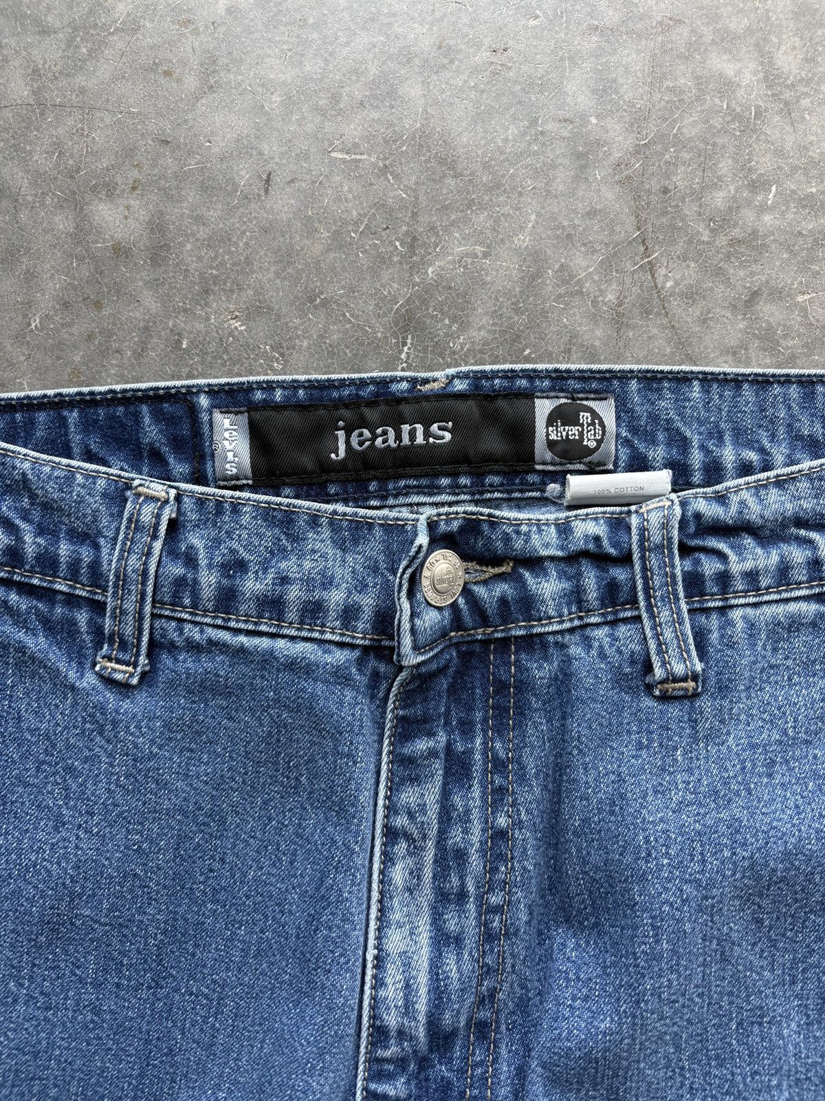 Levi's Vintage 90s Levis Silvertab Cargo Jeans 31x32 Baggy Skater Size US 31 - 2 Thumbnail