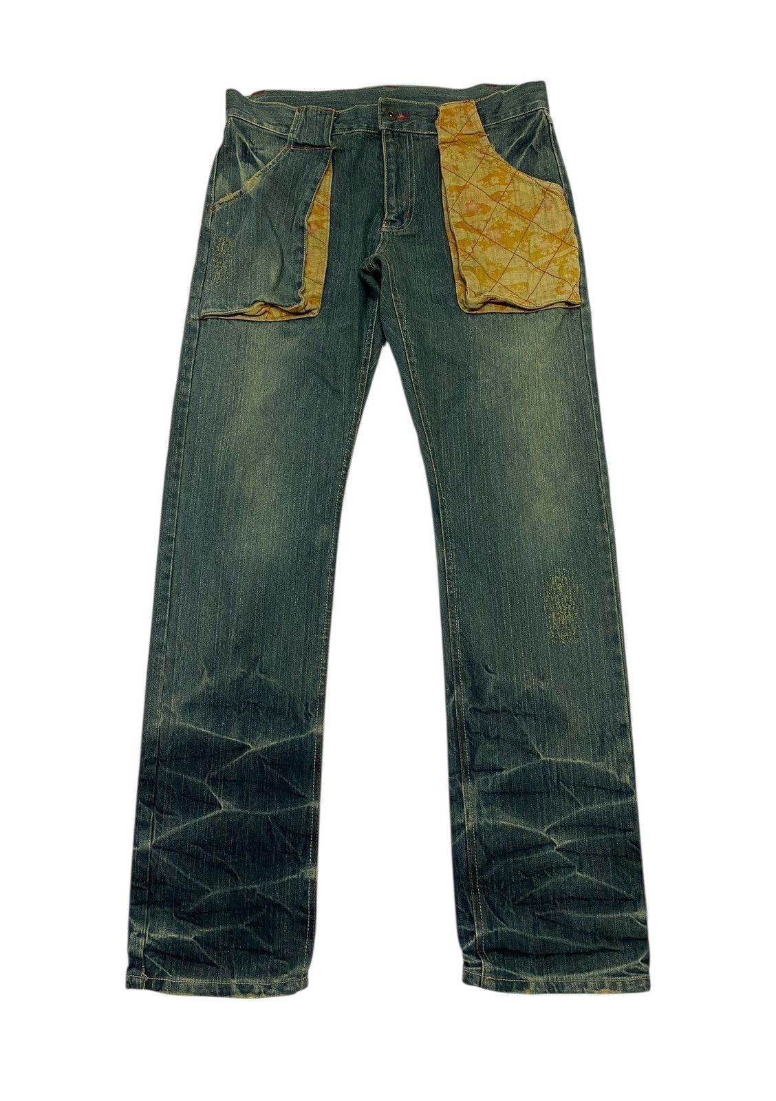 Japanese brand X Gumu International flare jeans