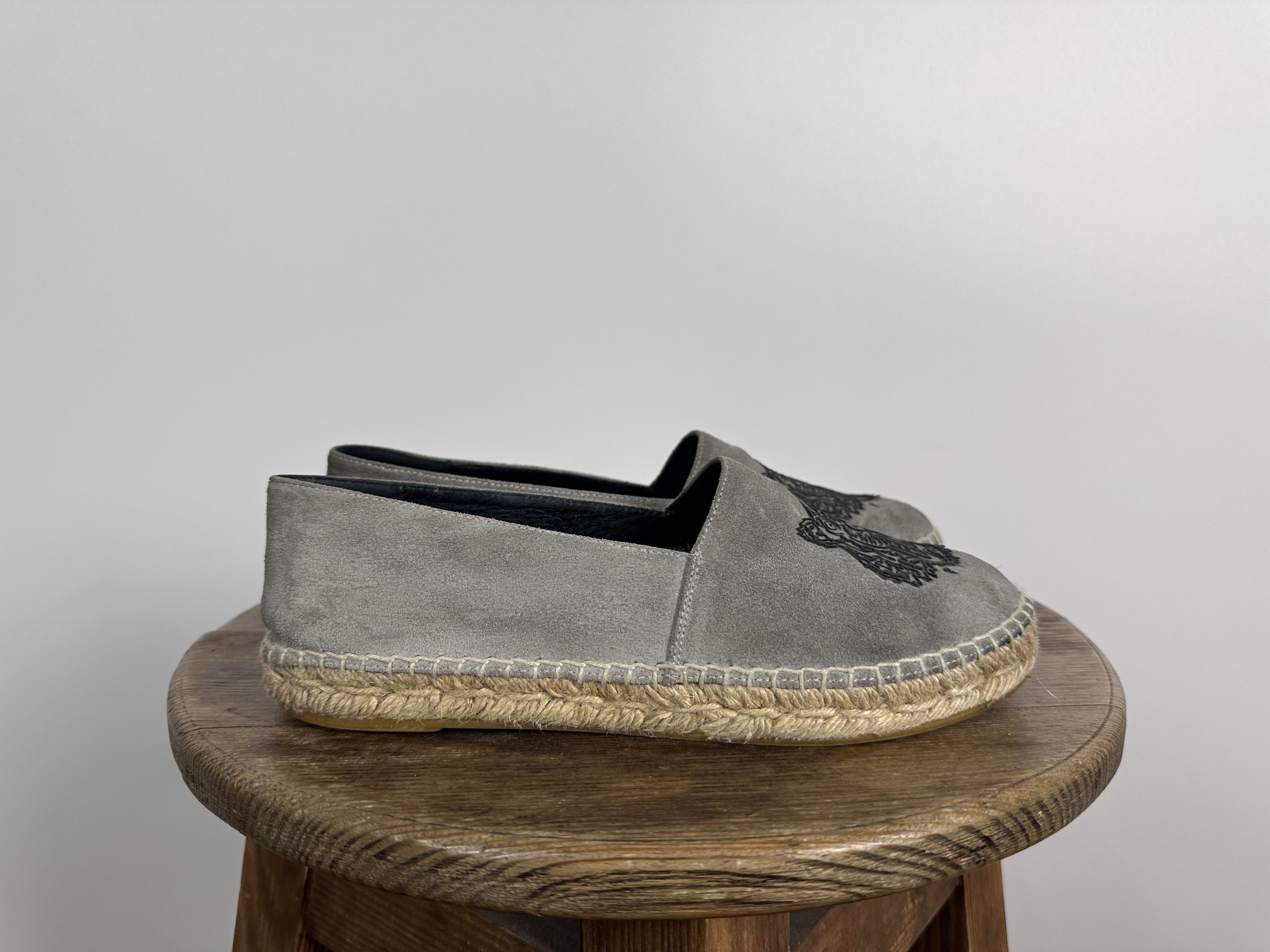 Kenzo KENZO Paris Canvas Tiger Espadrilles Shoes Gray Size 36 Size US 6 / IT 36 - 5 Thumbnail