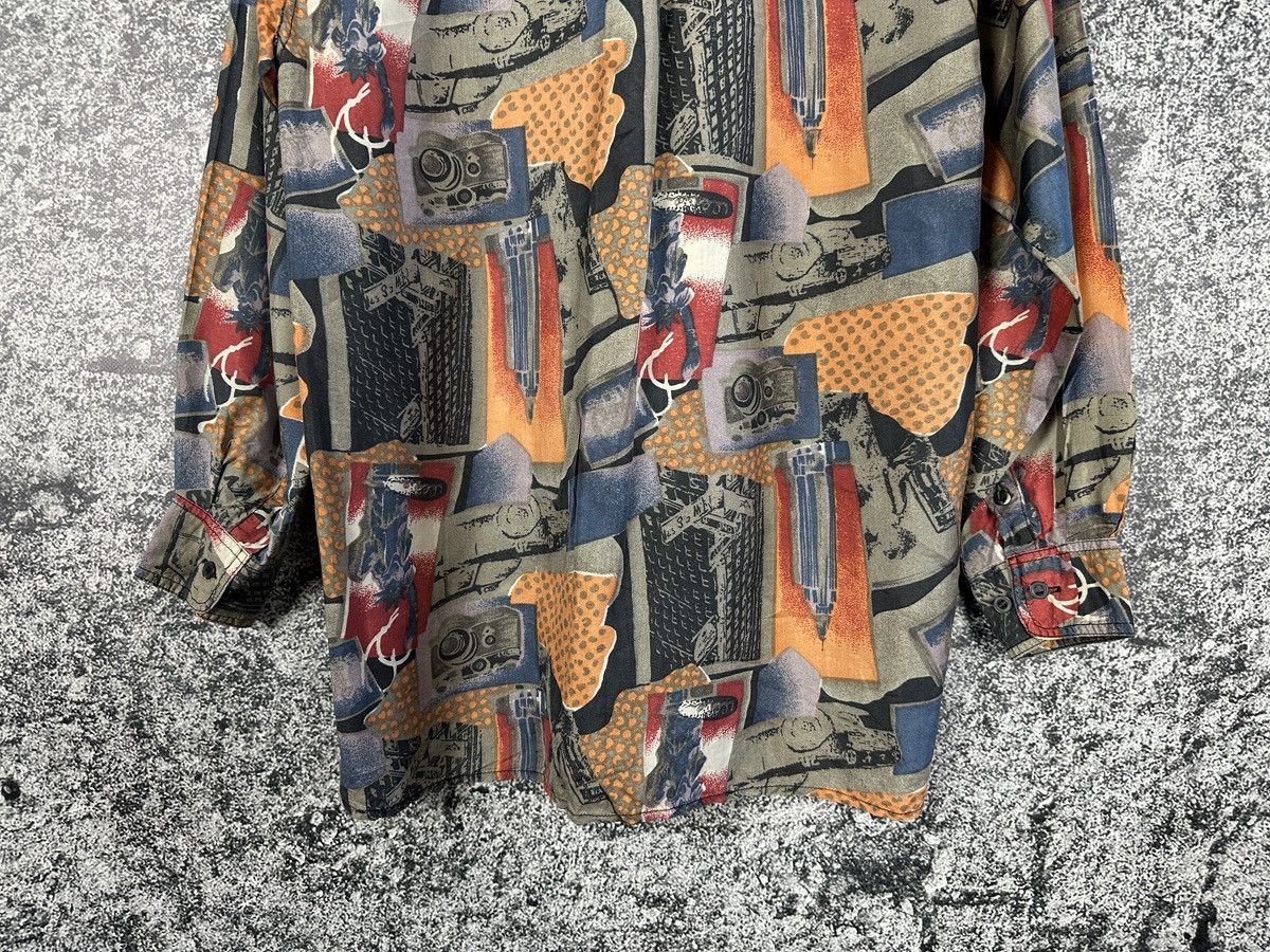 Vintage Gratify Silk Abstract Pattern Long Sleeve Vintage Shirt Sz S Size US S / EU 44-46 / 1 - 8 Thumbnail