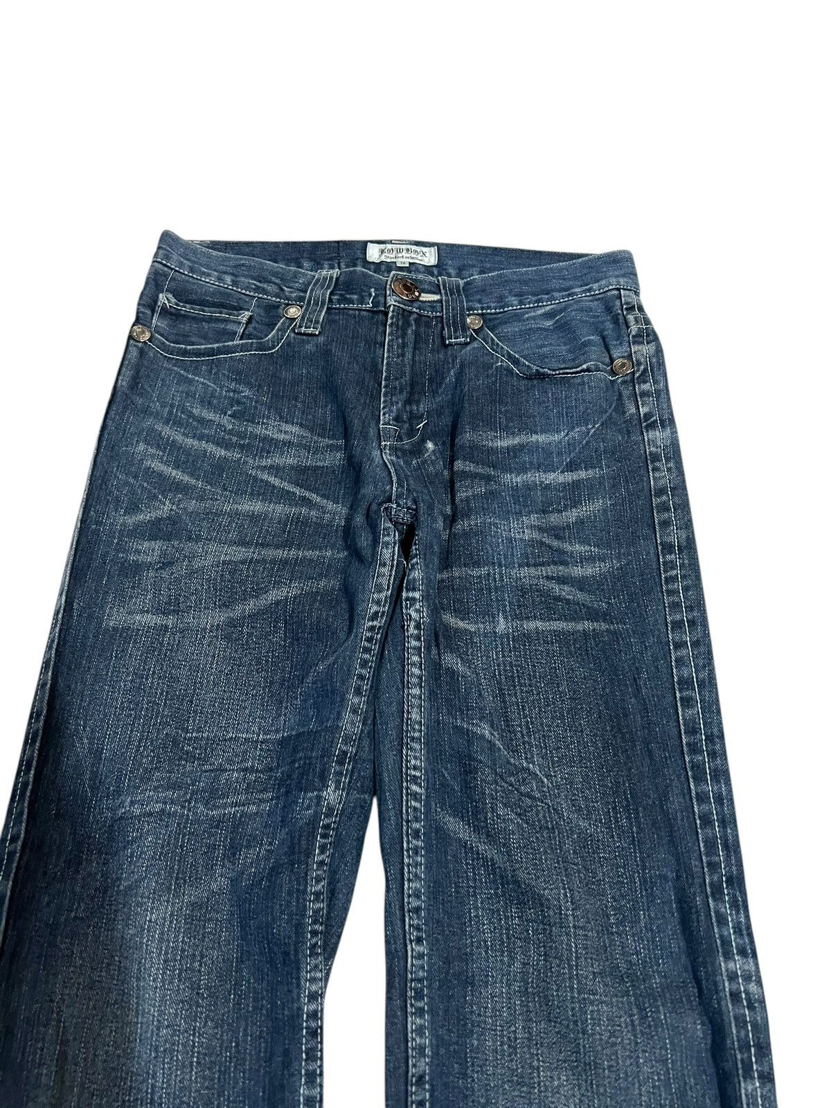 If Six Was Nine × Japanese Brand × Seditionaries 🌈90’s style Lowbox Washed Honeycomb Punk Jean Size US 30 / EU 46 - 3 Thumbnail