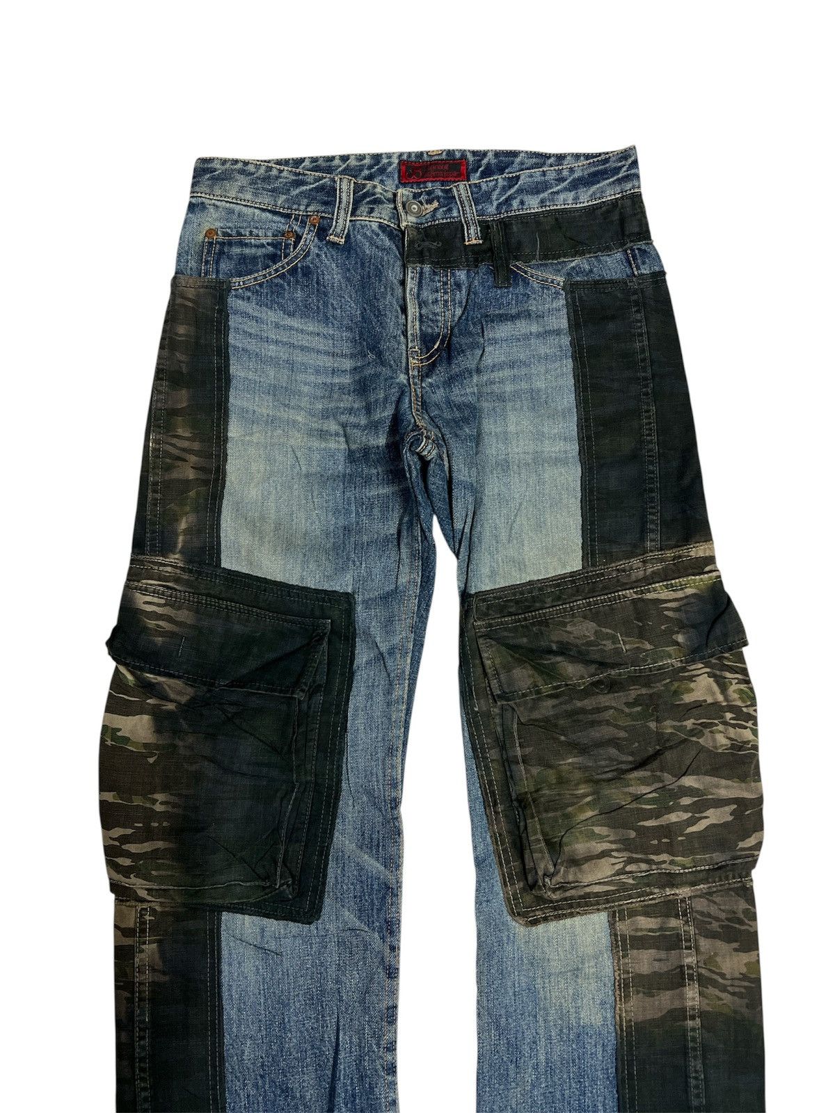 Johnbull JAPANESE BRAND JOHNBULL KOJIMA JAPAN CARGO PANT Size US 30 / EU 46 - 2 Thumbnail