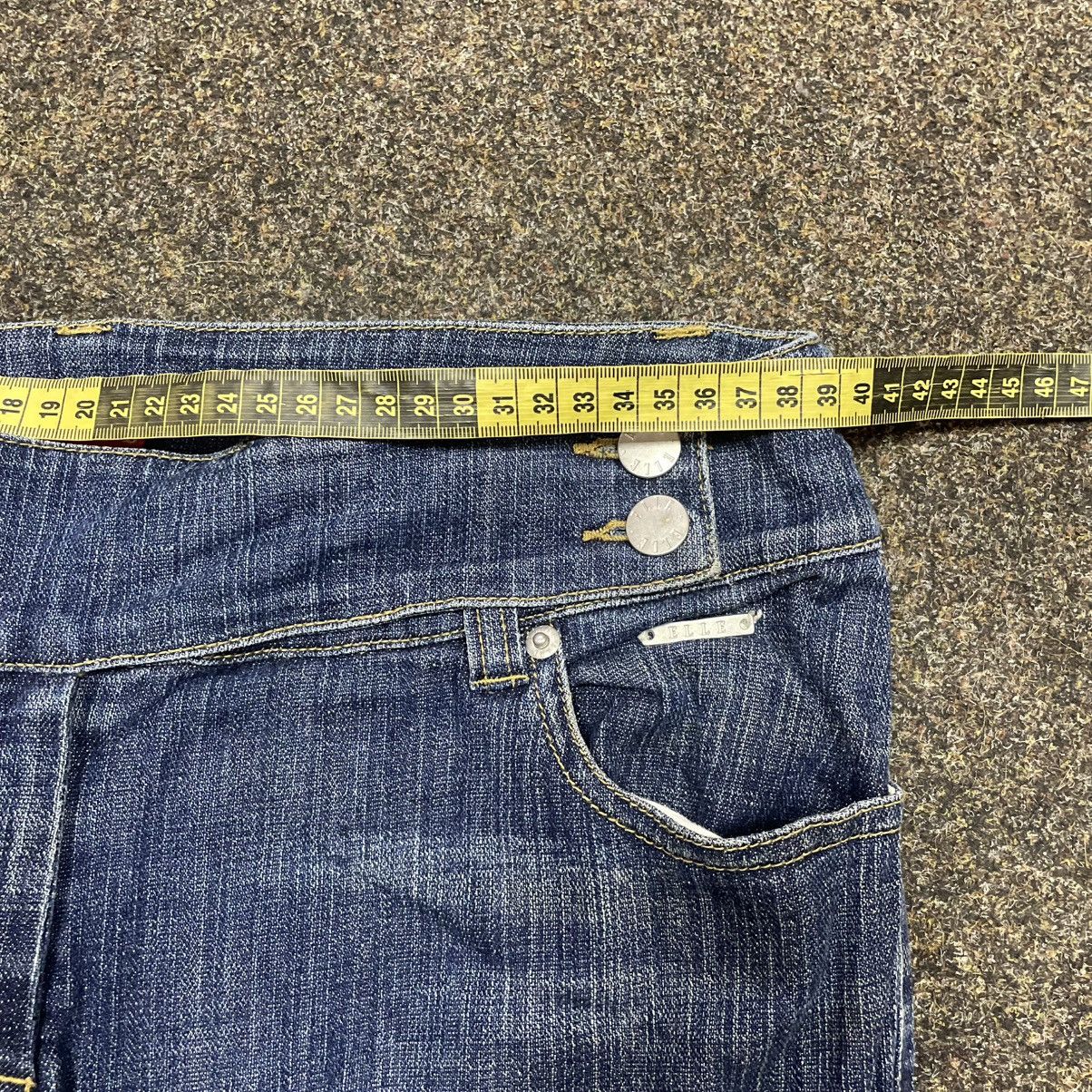 Vintage Vintage Y2K Baggy Flared Jeans 90s Skater Streetwear Logo 32 Size US 32 / EU 48 - 6 Thumbnail