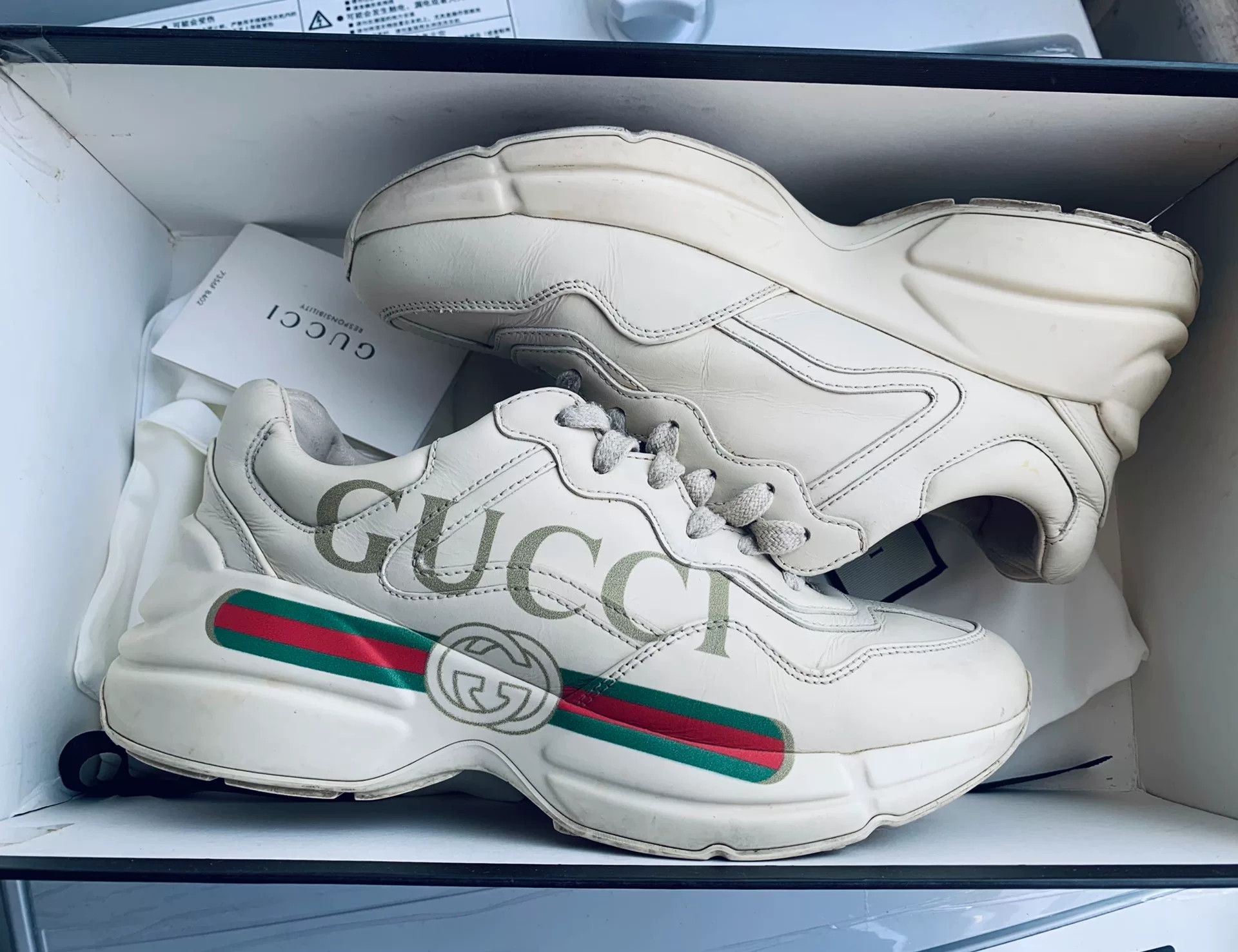 Gucci Gucci Classic Dad Shoes Size US 6.5 / IT 36.5 - 1 Thumbnail