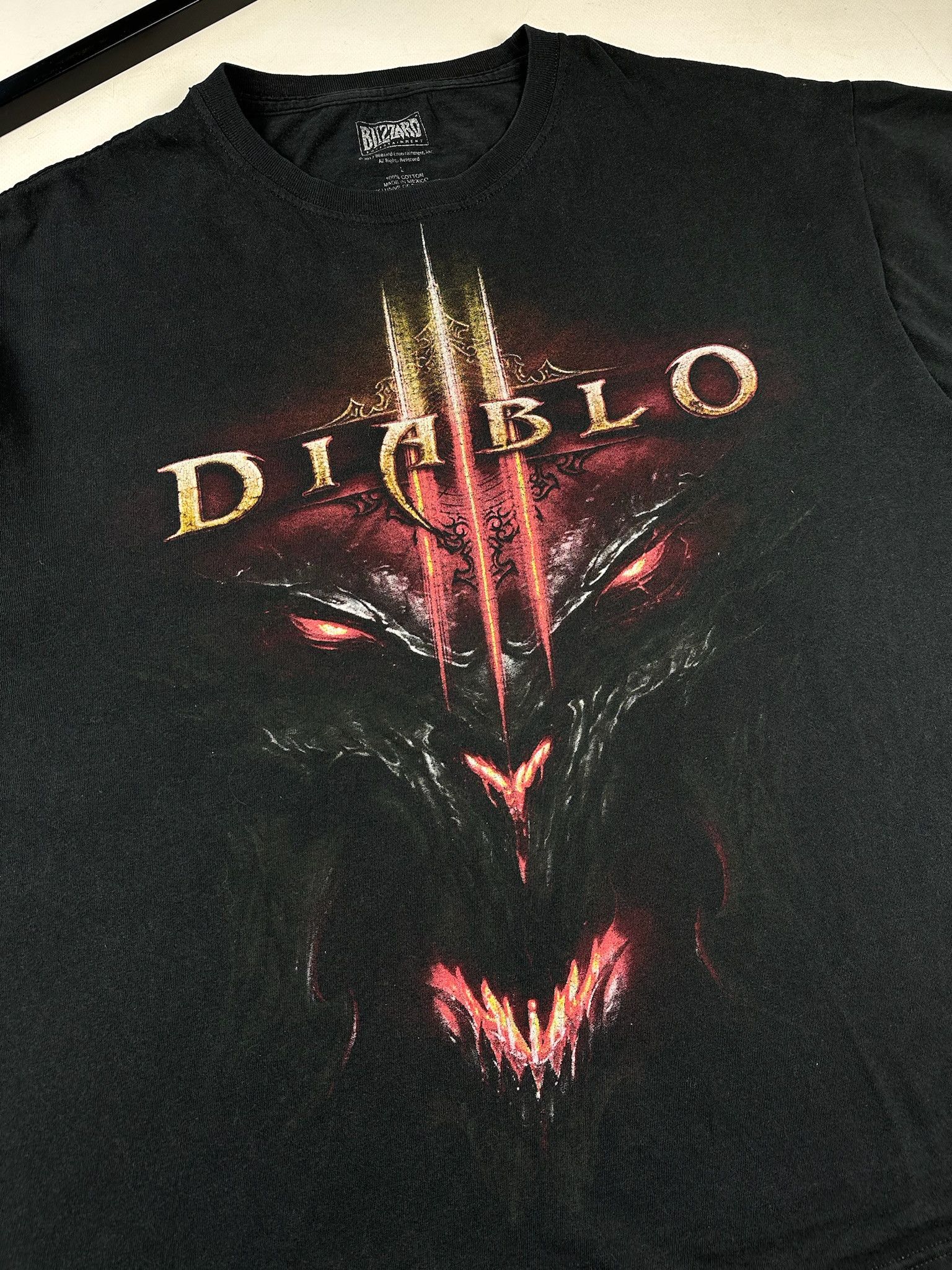 Playstation Vintage Y2K Diablo 3 tee Size US L / EU 52-54 / 3 - 2 Thumbnail