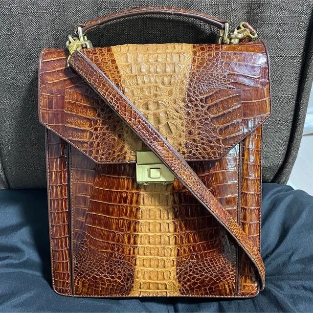 Leather GENUINE LEATHER CROC0DILE🐊SKIN Size ONE SIZE - 1 Thumbnail