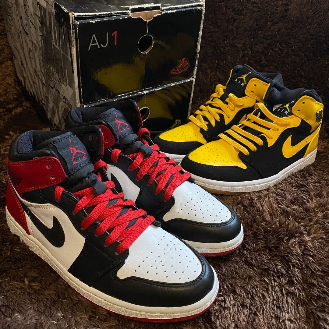 Nike Nike Yellow Lowtop Sneakers 8.5 Men Size US 8.5 / EU 41-42 - 1 Thumbnail
