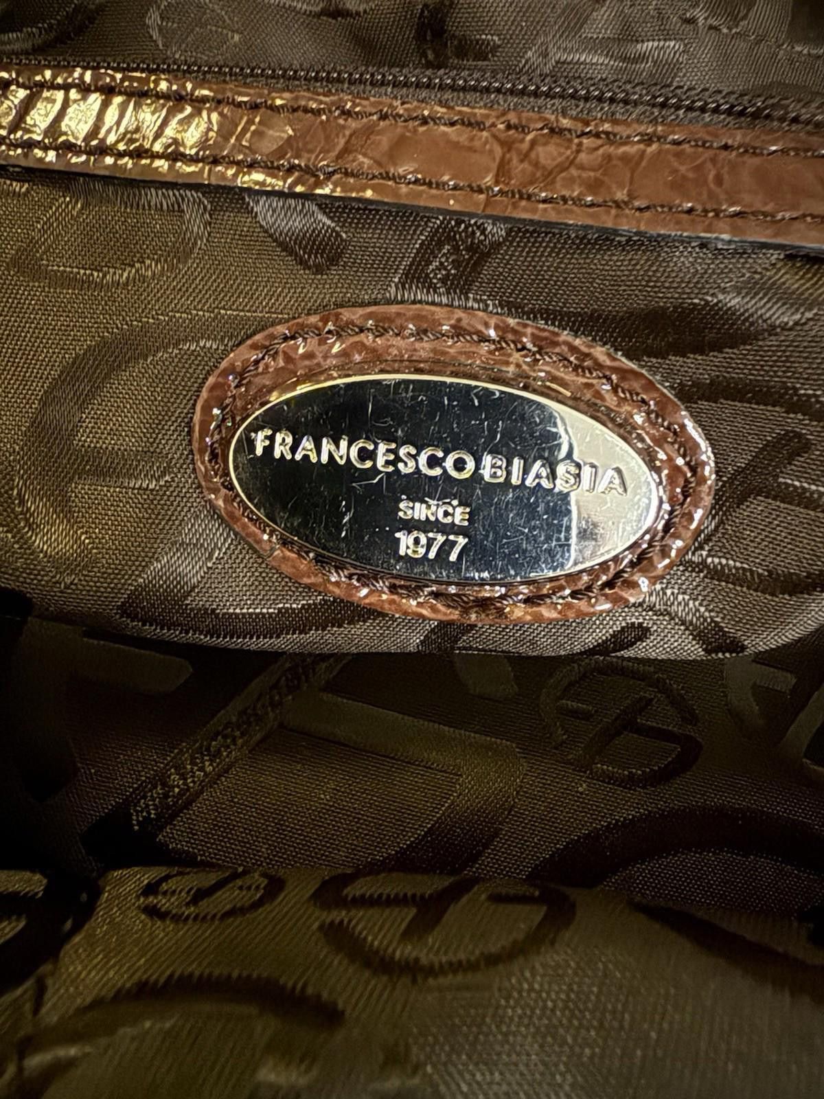 Other Francesco Biasia Brown Patent Leather Satchel Shoulder Bag Size ONE SIZE - 6 Thumbnail