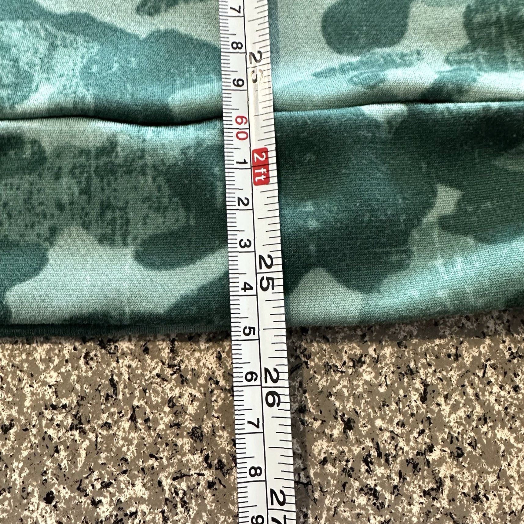 The North Face The North Face Jacket Womens S Full Zip Hooded Camouflage Teal Lightweight Fleece Blue Front Zip Hoodie Size S / US 4 / IT 40 - 7 Thumbnail