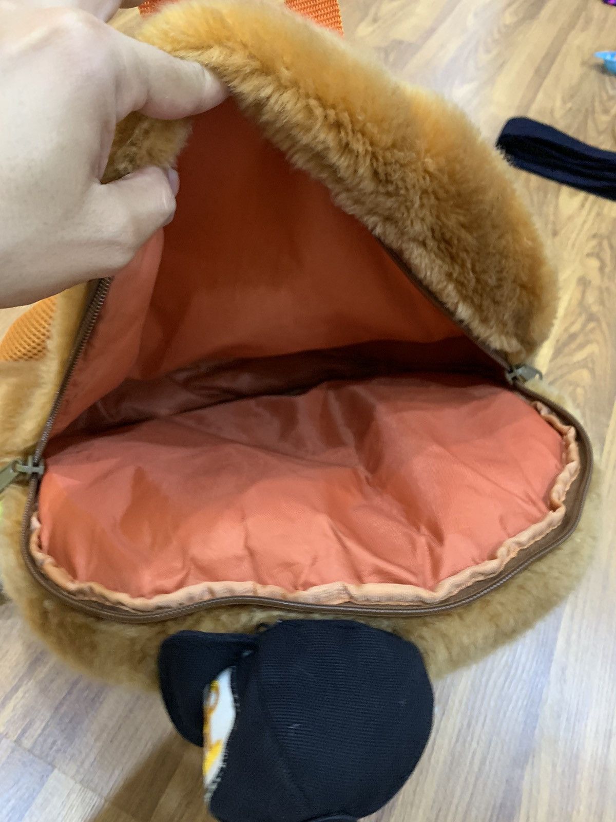 Japanese Brand × Vintage VINTAGE 1980s JAM HAMBURGER FLUFFY PLUSH BAGPACK Size ONE SIZE - 6 Thumbnail
