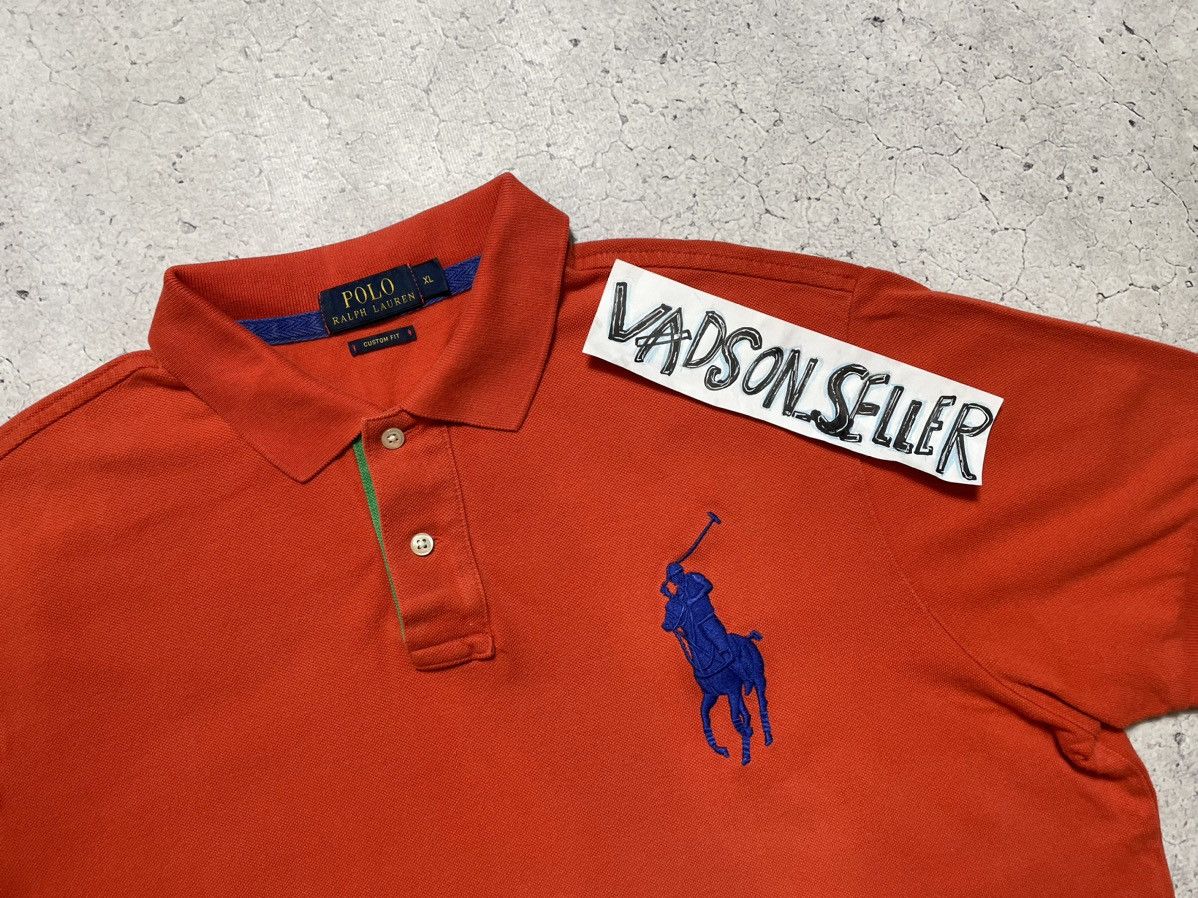 Polo Ralph Lauren × Vintage Vintage Polo T-Shirt Polo Ralph Lauren Big Pony #3 Y2K Size US XL / EU 56 / 4 - 4 Thumbnail